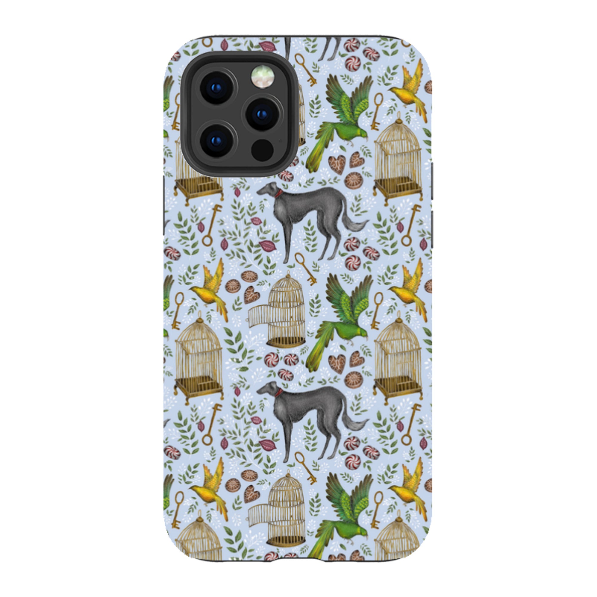 iPhone Tough Case - Amsterdam Blue By Catherine Rowe