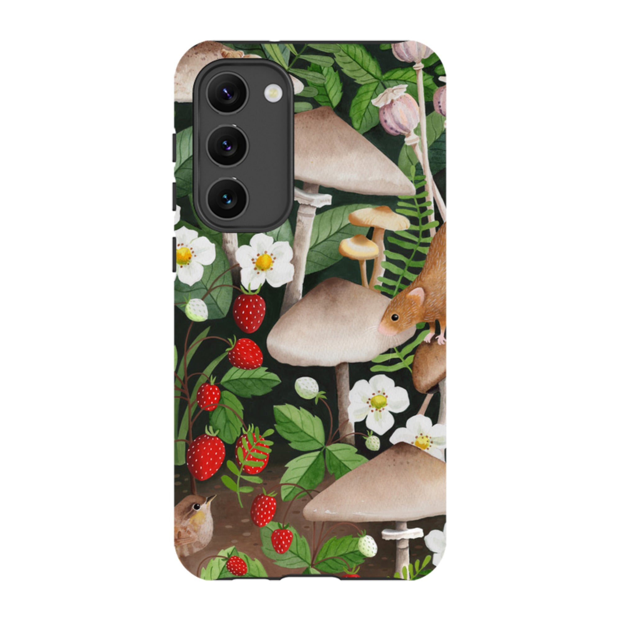 Samsung Tough Case - Strawberry Patch By Bex Parkin