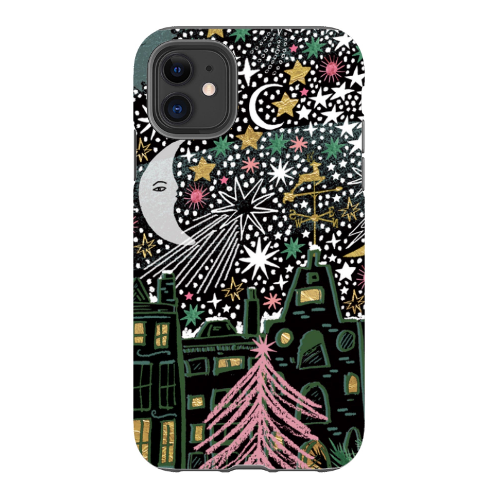 iPhone Tough Case - Night Before Xmas VI By Emma Frances Grant