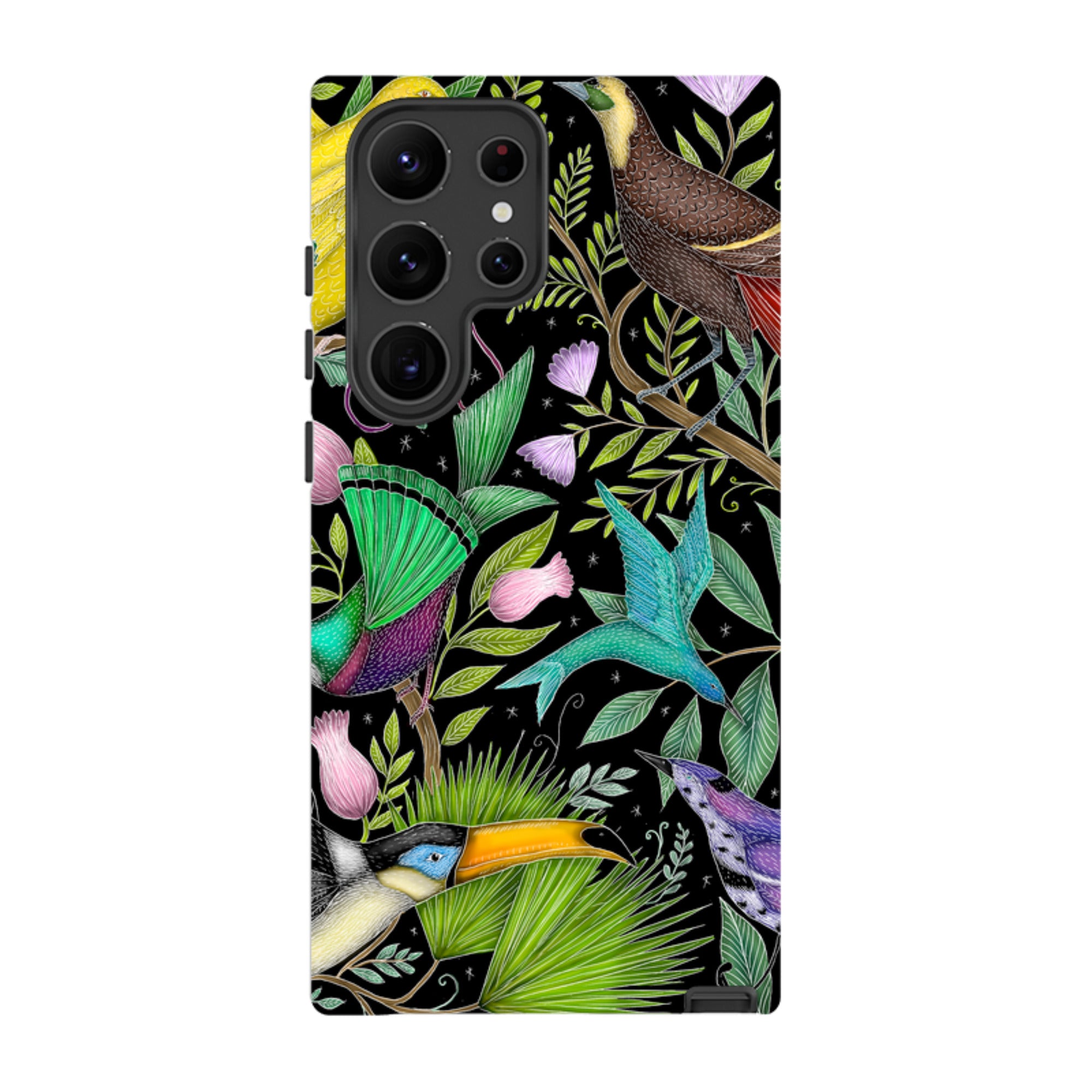 Samsung Tough Case - Exotic Birds By Catherine Rowe