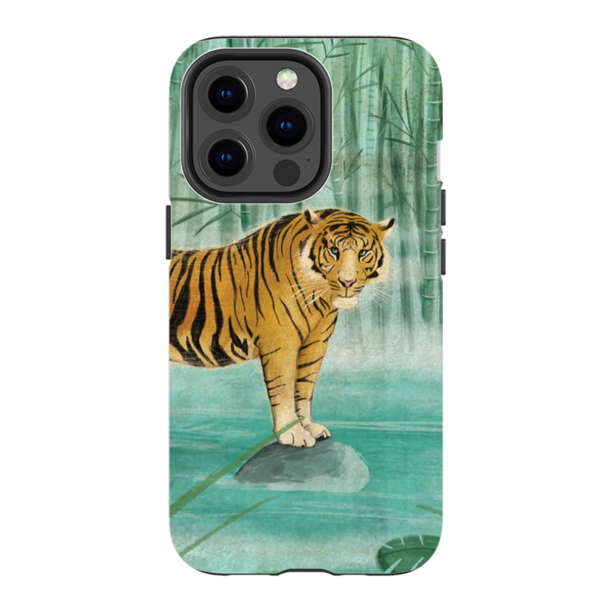 iPhone MagSafe Tough Case - Tiger By Maja Lindberg