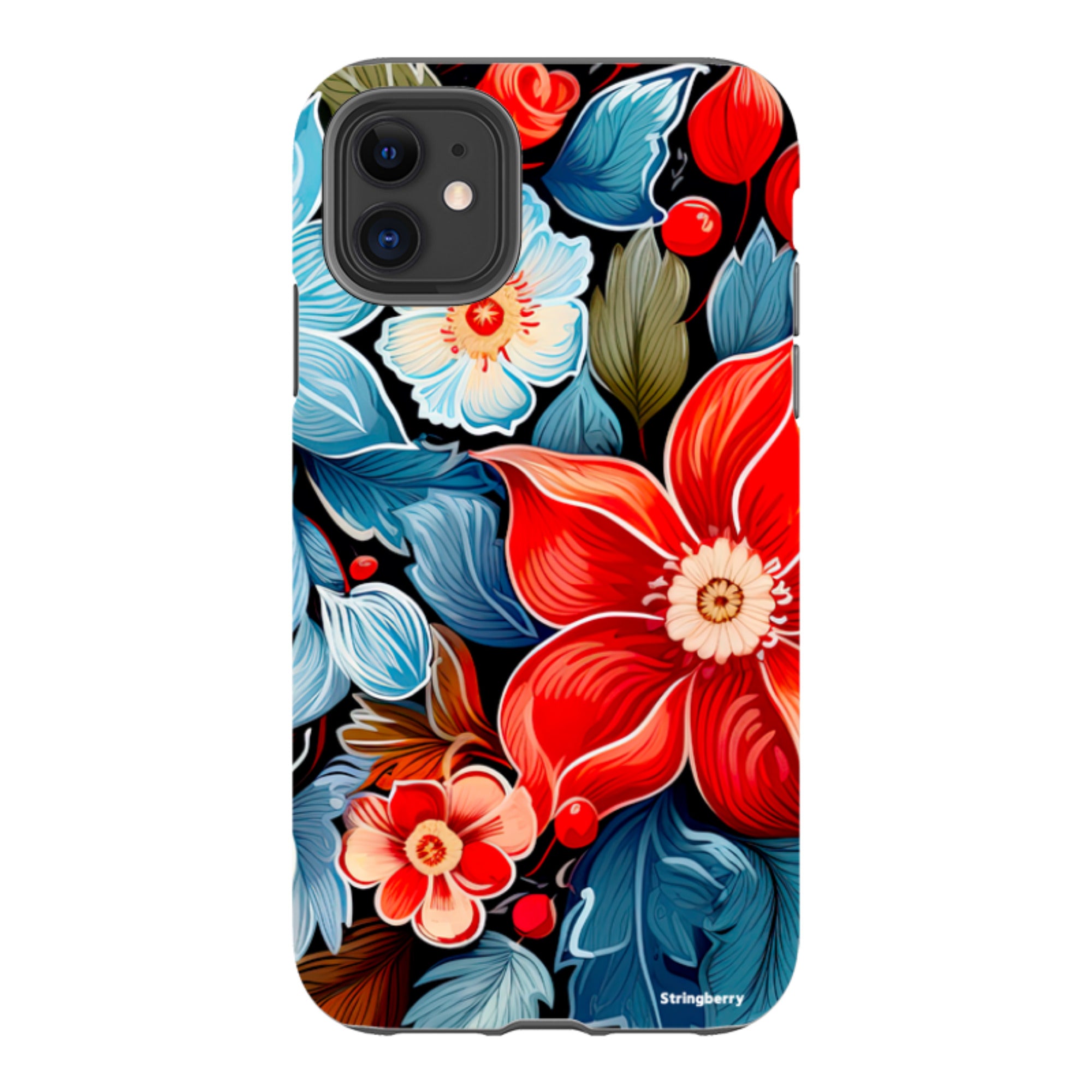 iPhone Tough Case - Red Bells