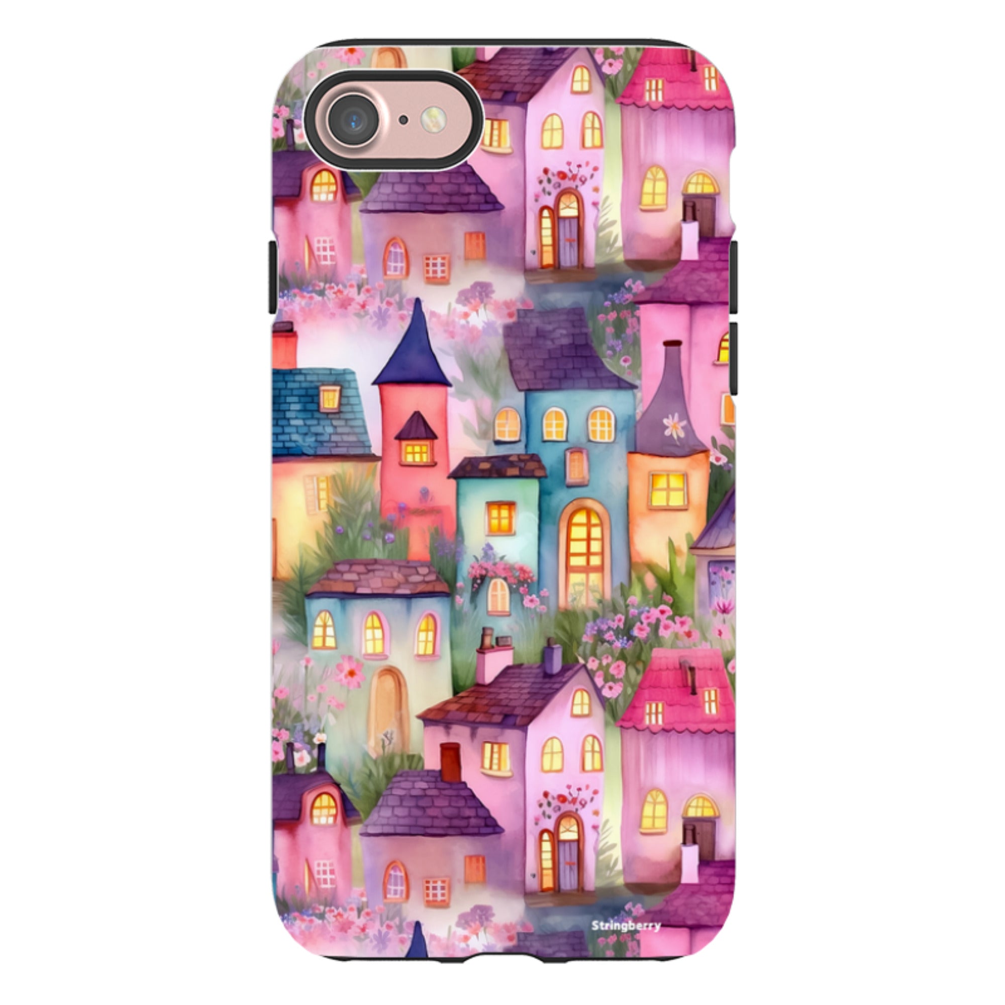 iPhone Tough Case - Fairy Houses