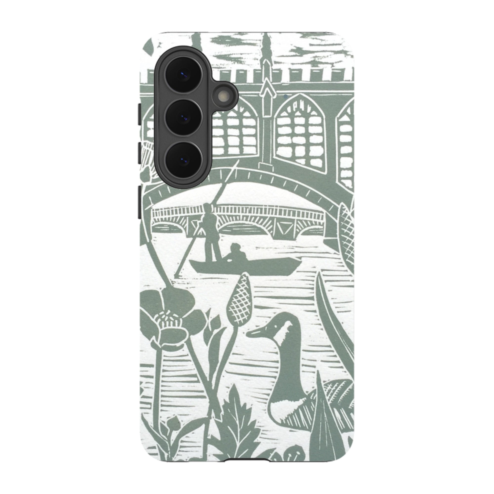 Samsung Tough Case - Punting At Cambridge By Kate Heiss