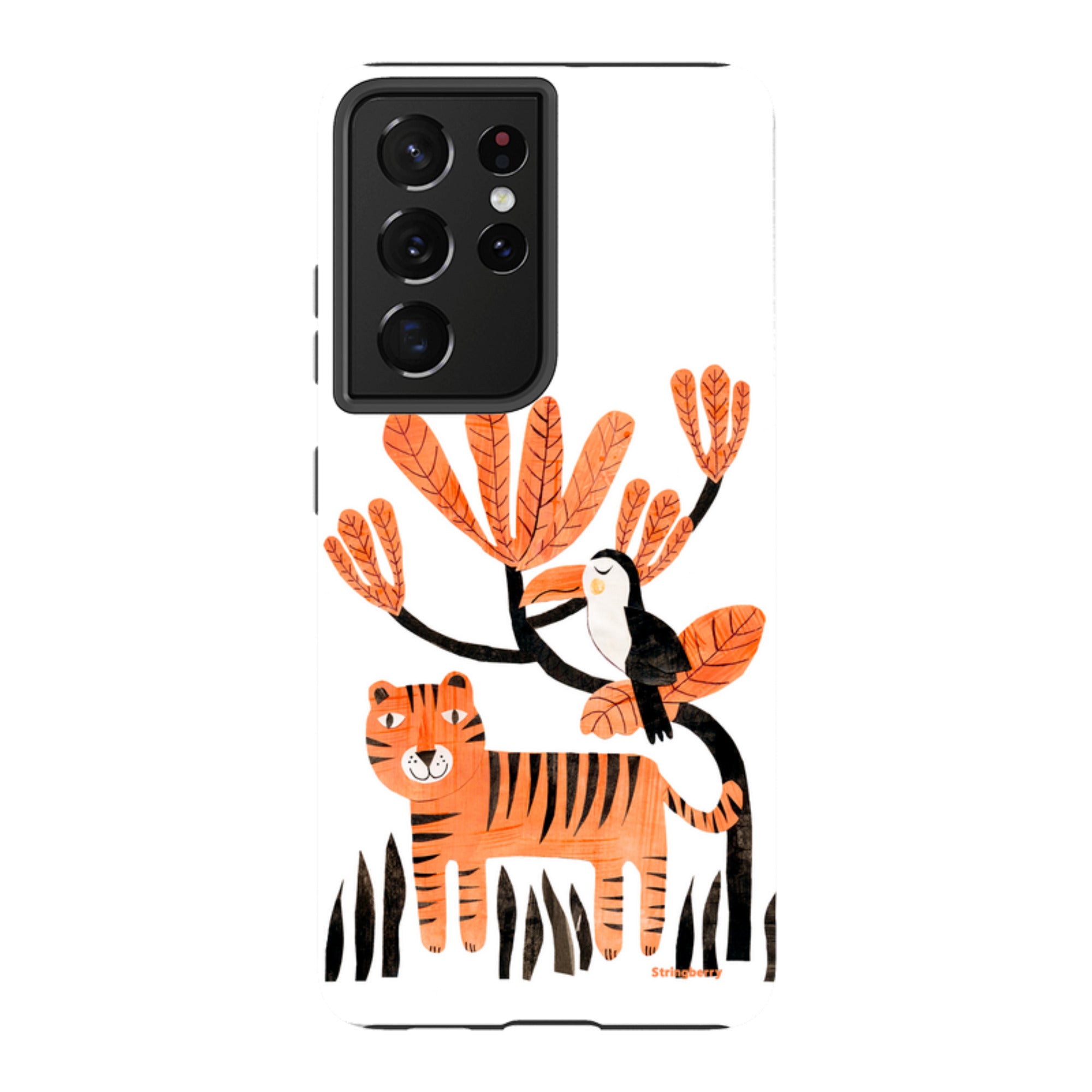 Samsung Tough Case - Tiger And Toucan By Tracey English