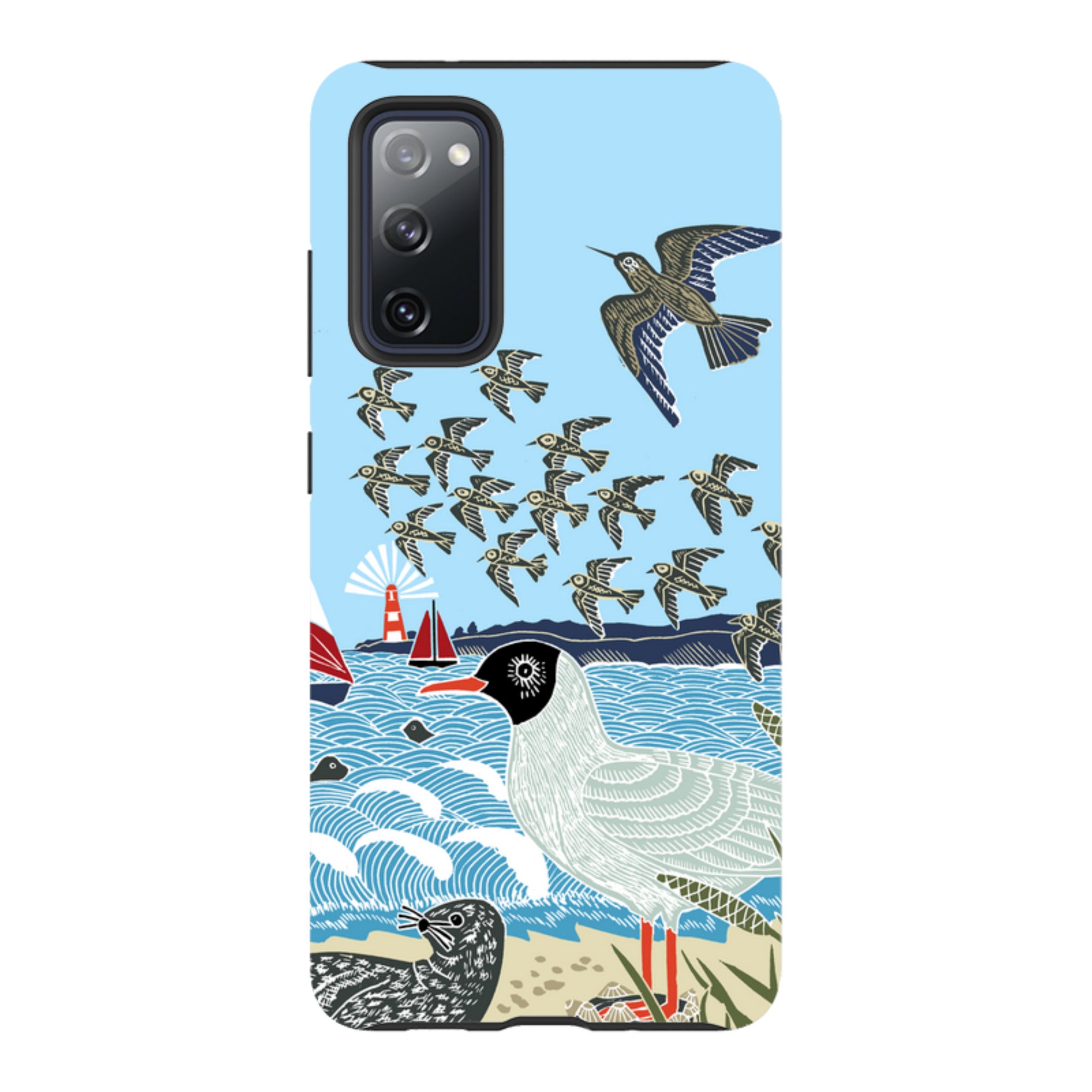 Samsung Tough  Case - Seagulls And Seals By Kate heiss