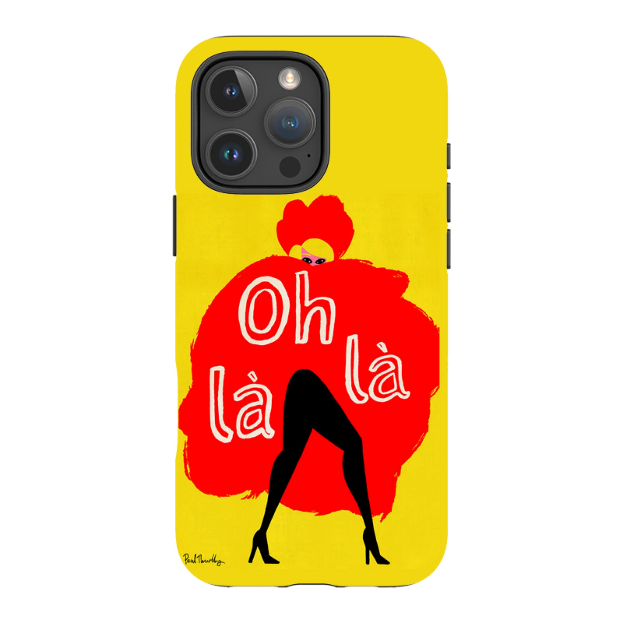 iPhone Tough Case - Oh Lala By Paul Thurlby