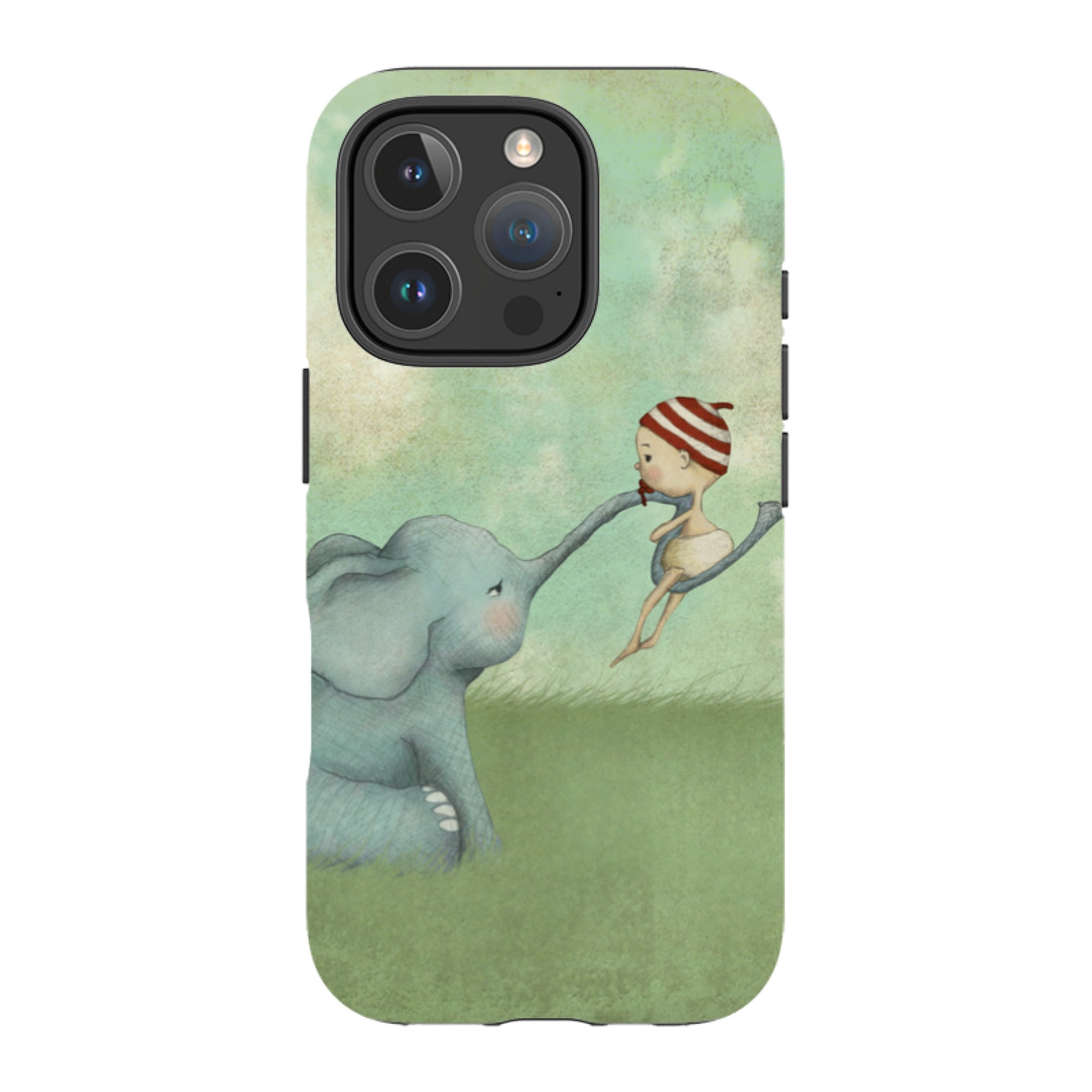 iPhone MagSafe Tough Case - Elephant Baby By Maja Lindberg