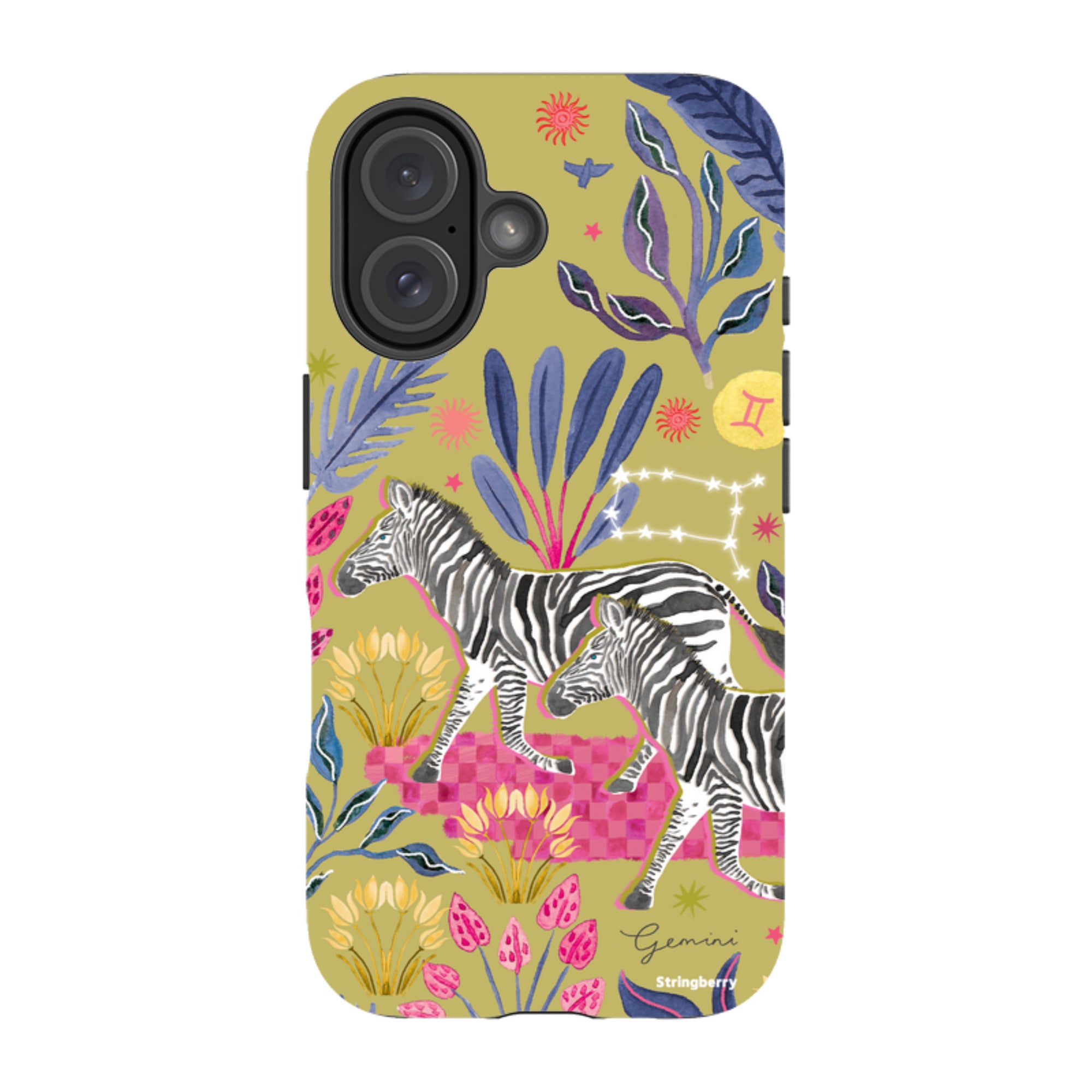 iPhone Tough Case - Gemini By Emma Frances Grant