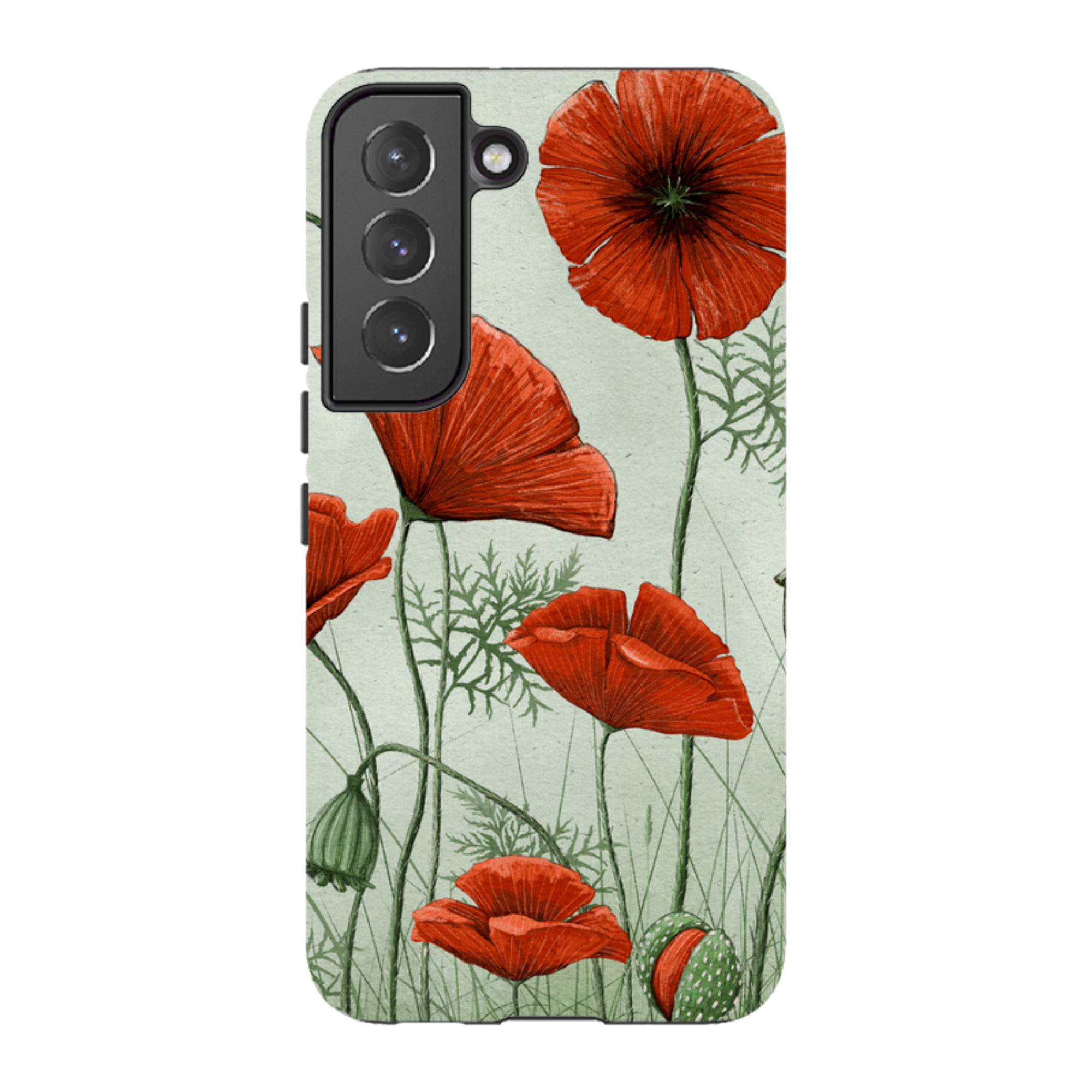 Samsung Tough  Case - Poppies By Maja Lindberg