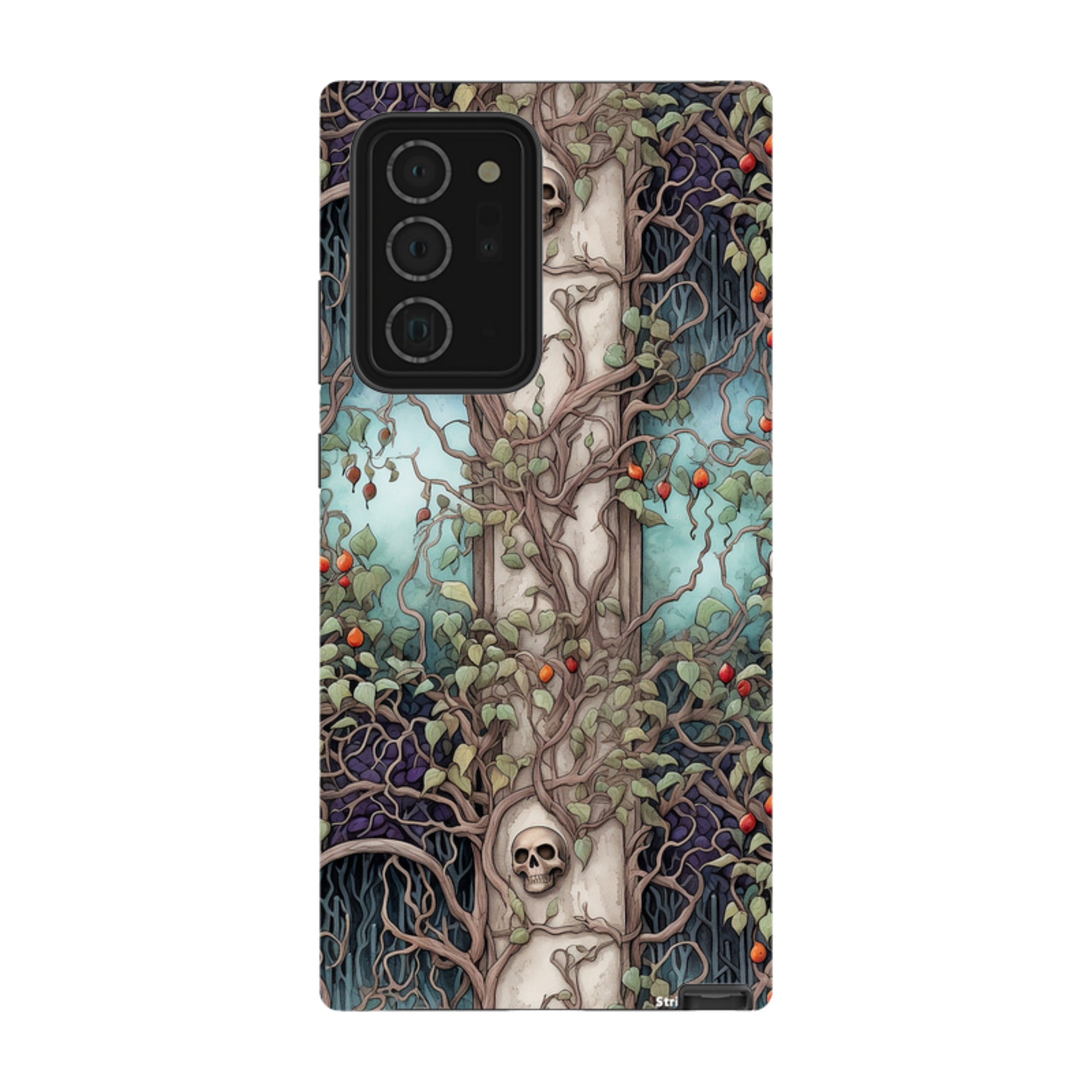 Samsung Tough Case - Skull Trees