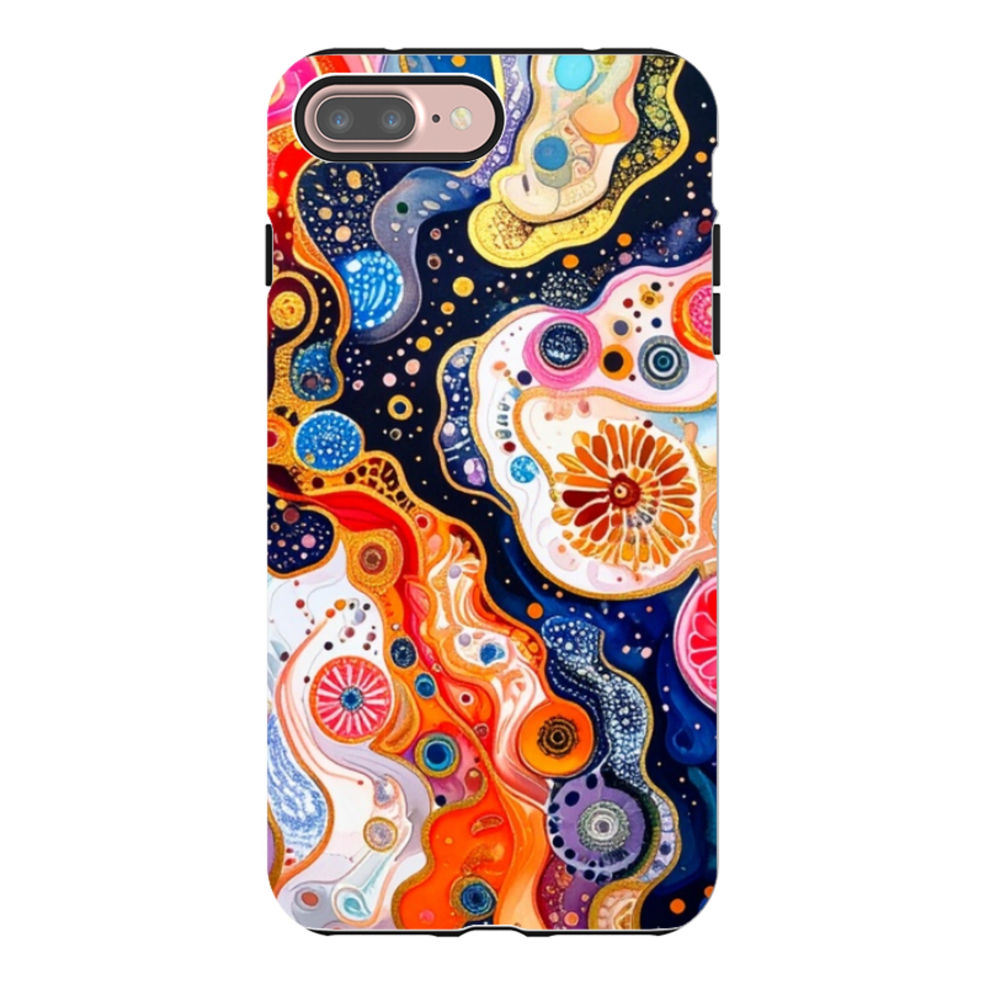 iPhone Tough Case - Cloud Marble