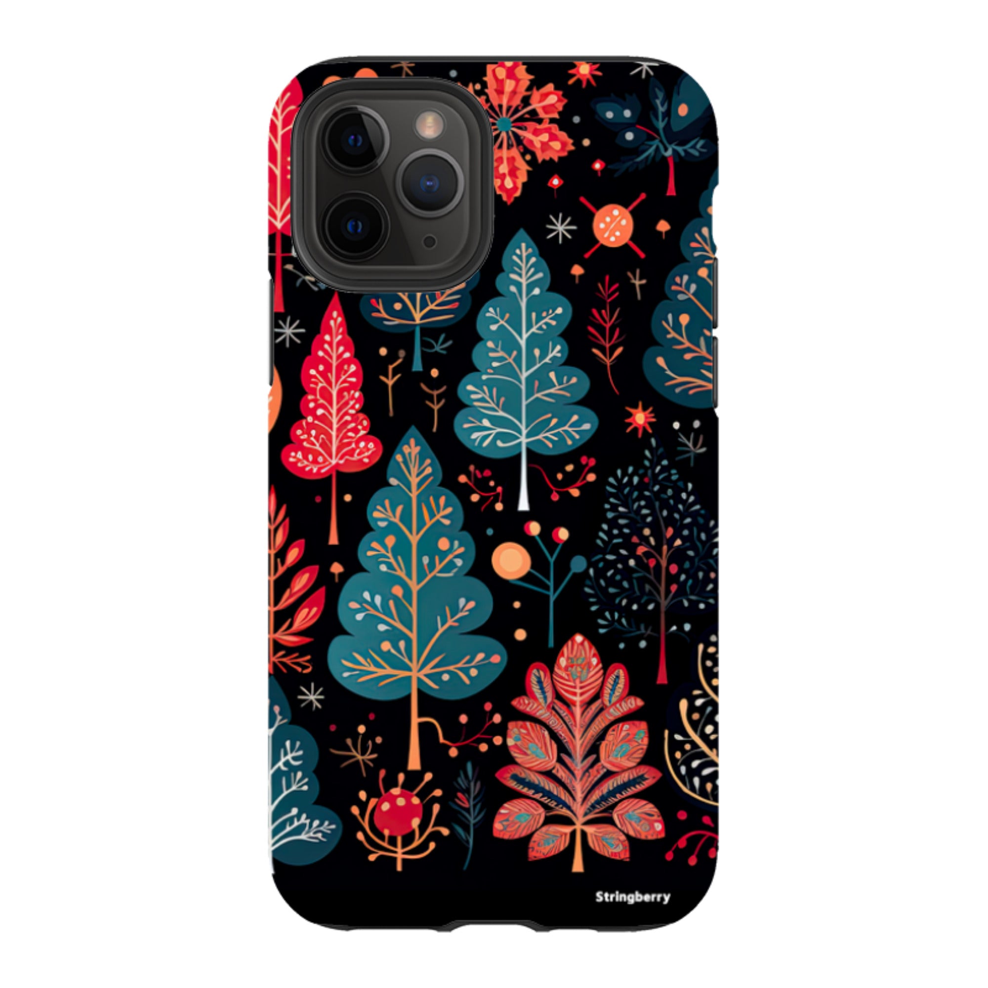 iPhone Tough Case - Dark Winter Forest