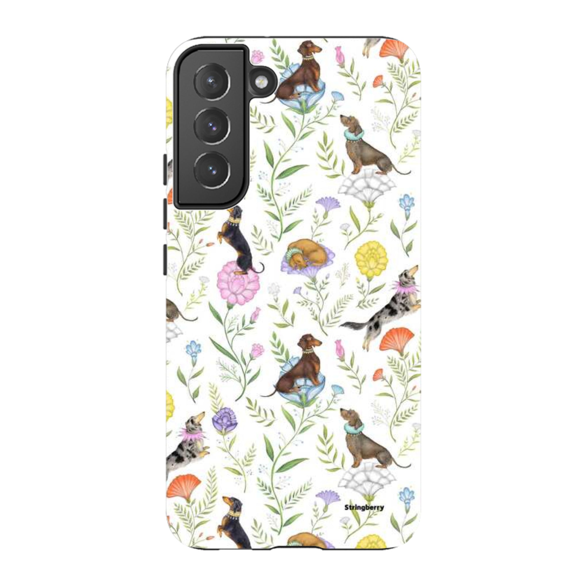 Samsung Tough Case - Doxy Day Afternoon White By Catherine Rowe