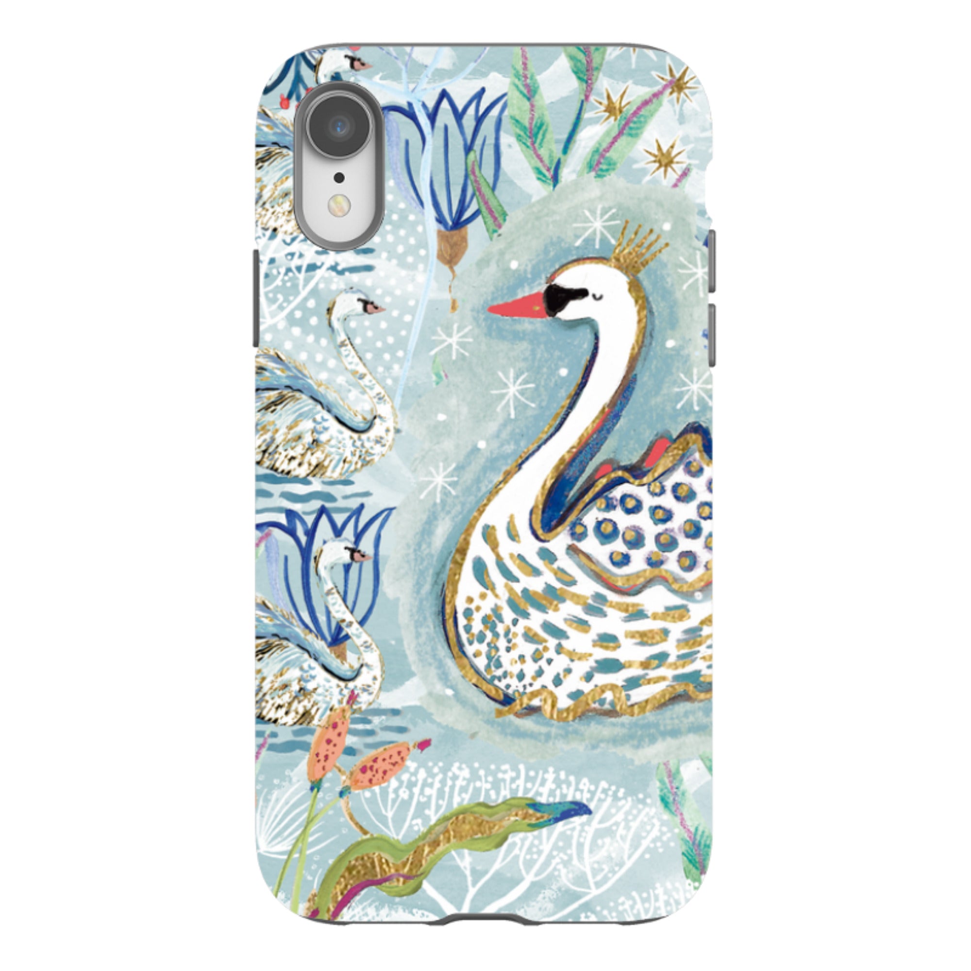 iPhone Tough Case - Seven Swans II By Emma Frances Grant