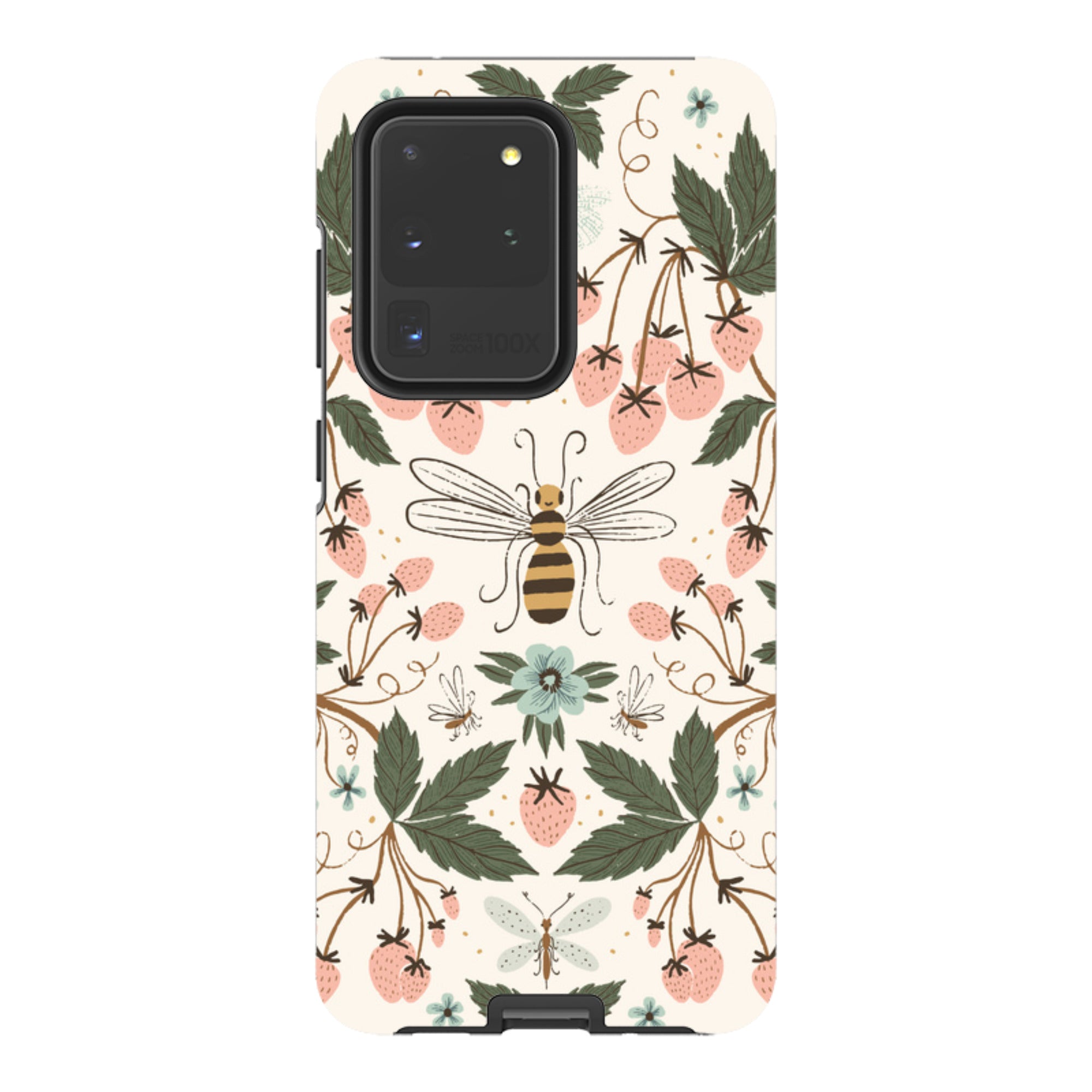 Samsung Tough Case - Bugs And Berries By Meghann Rader