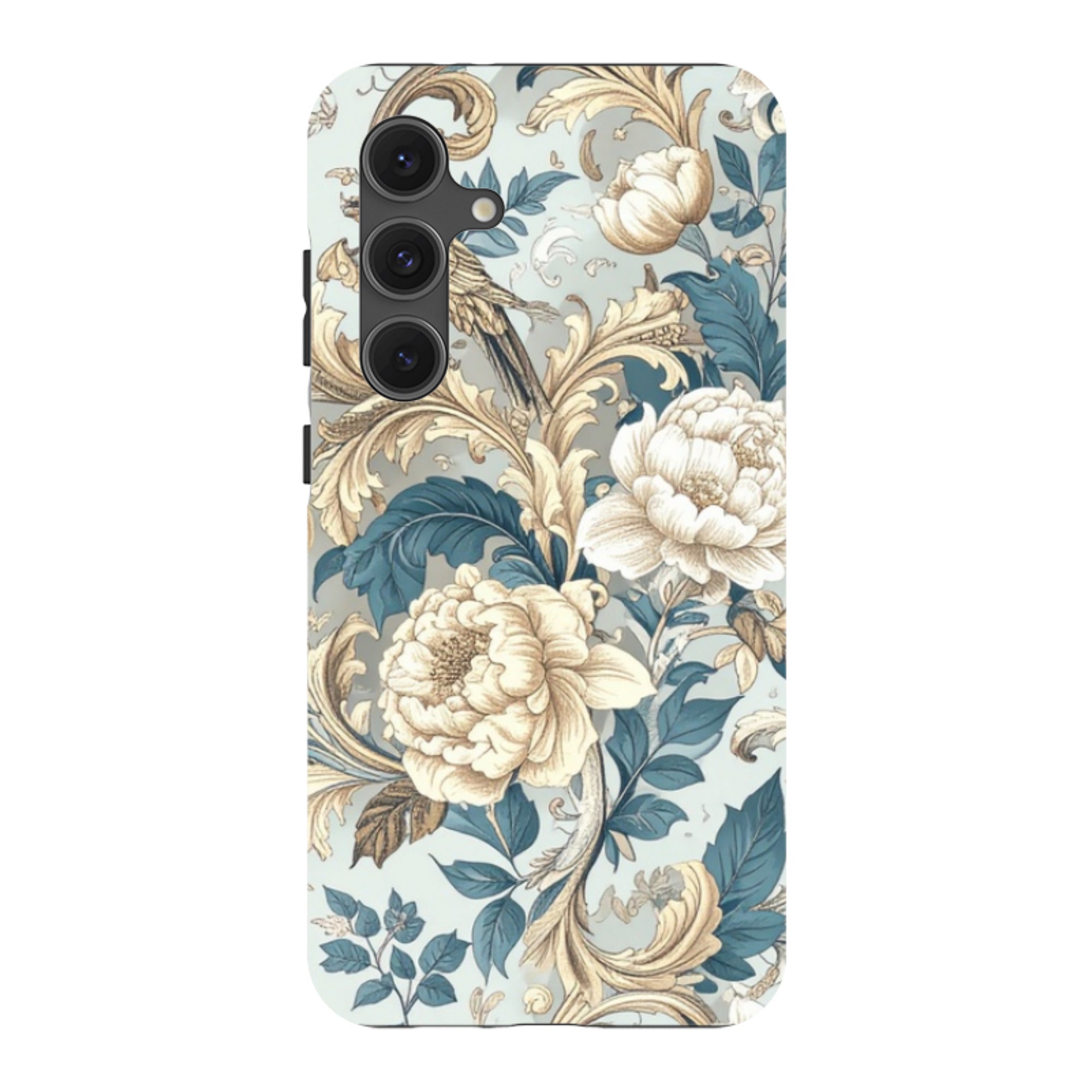 Samsung Tough  Case - Blue and Gold Summer