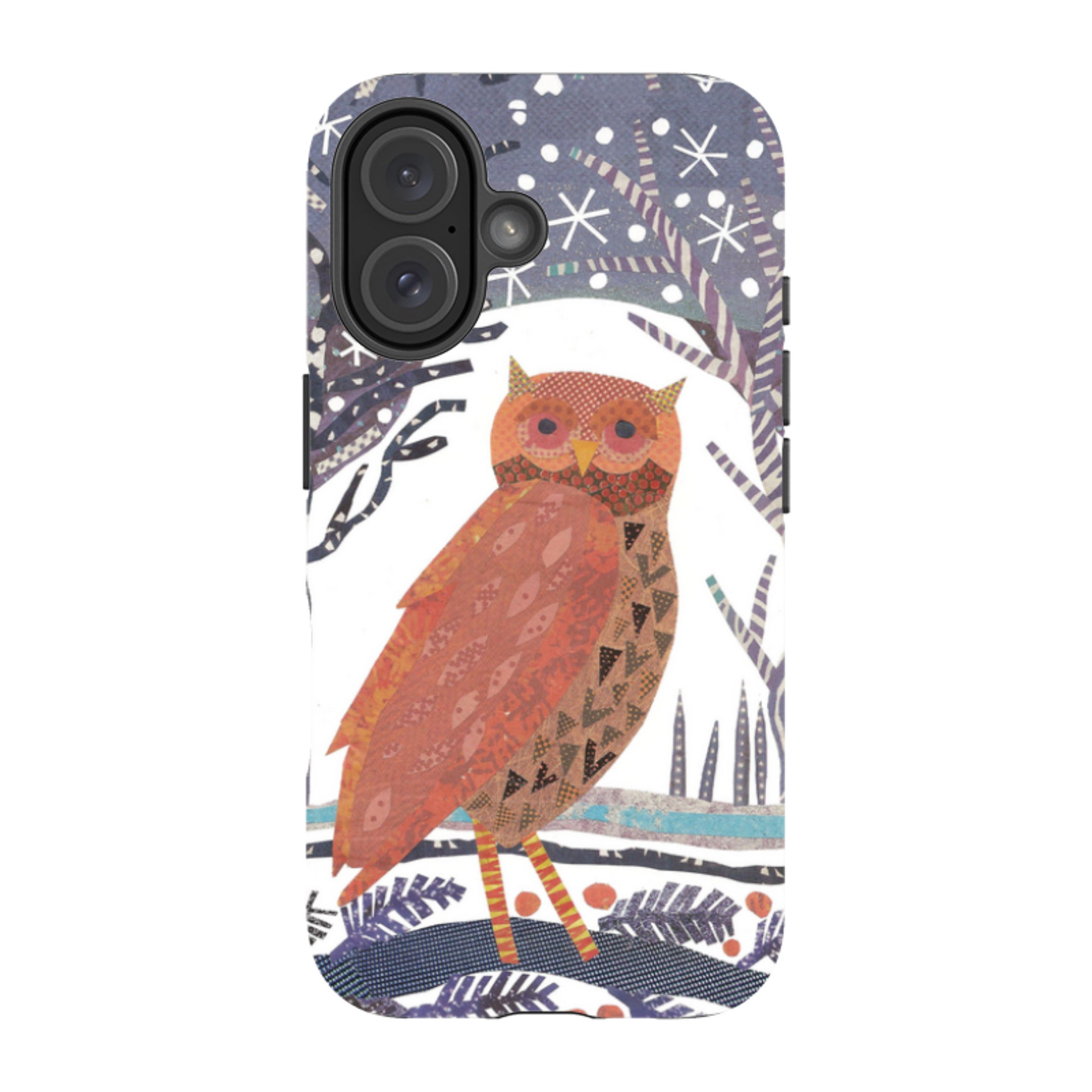 iPhone Tough Case - Winter Owl By Jane Robbins