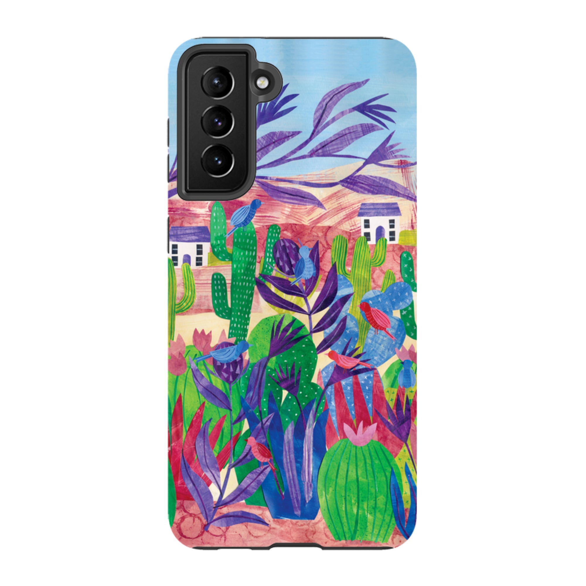 Samsung Tough Case - Desert Cactus By Tracey English
