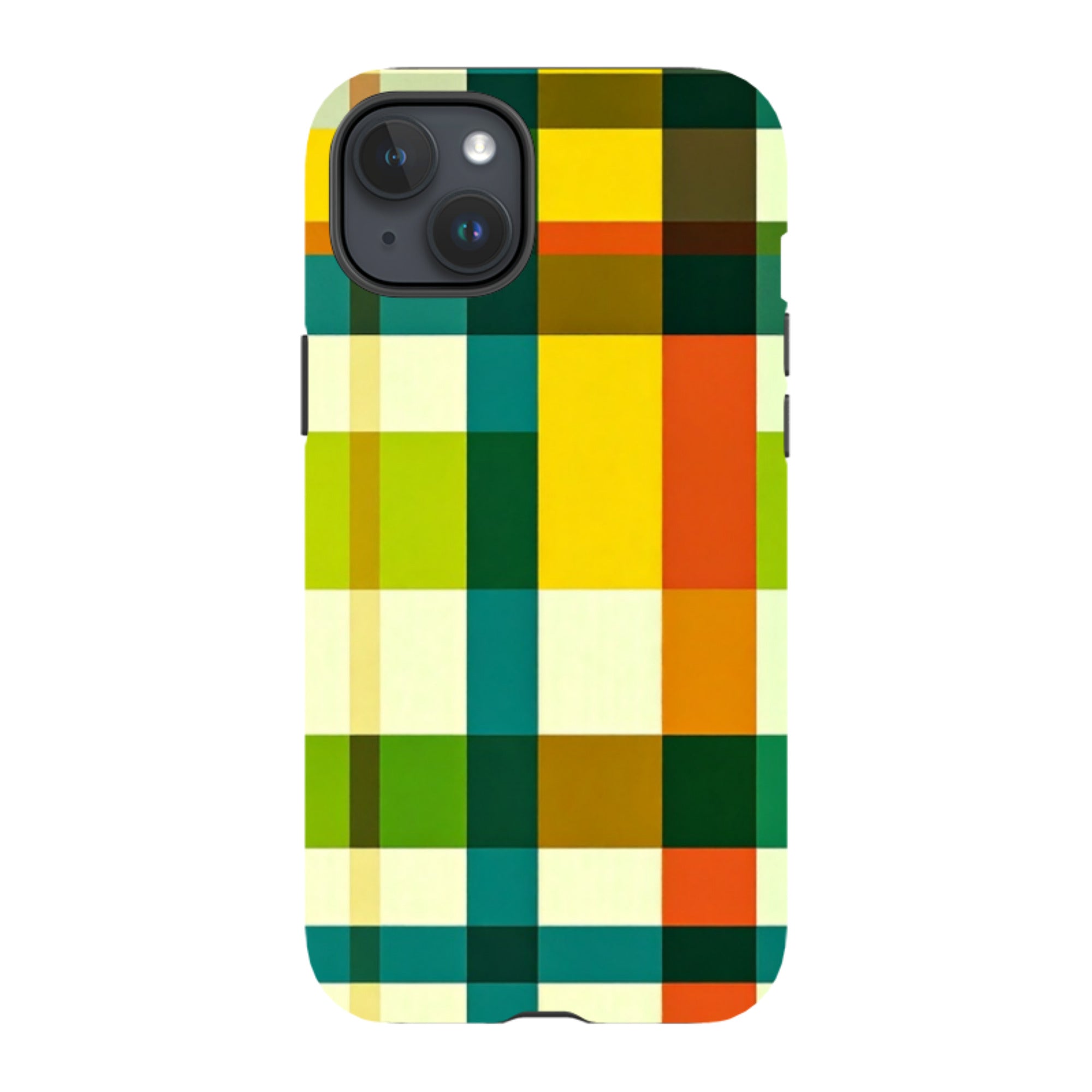 iPhone Tough Case - Los Angeles Gingham