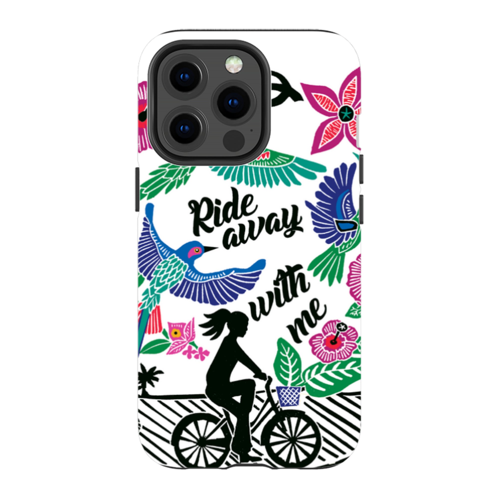 iPhone Tough Case - Ride With Me By Kate Heiss