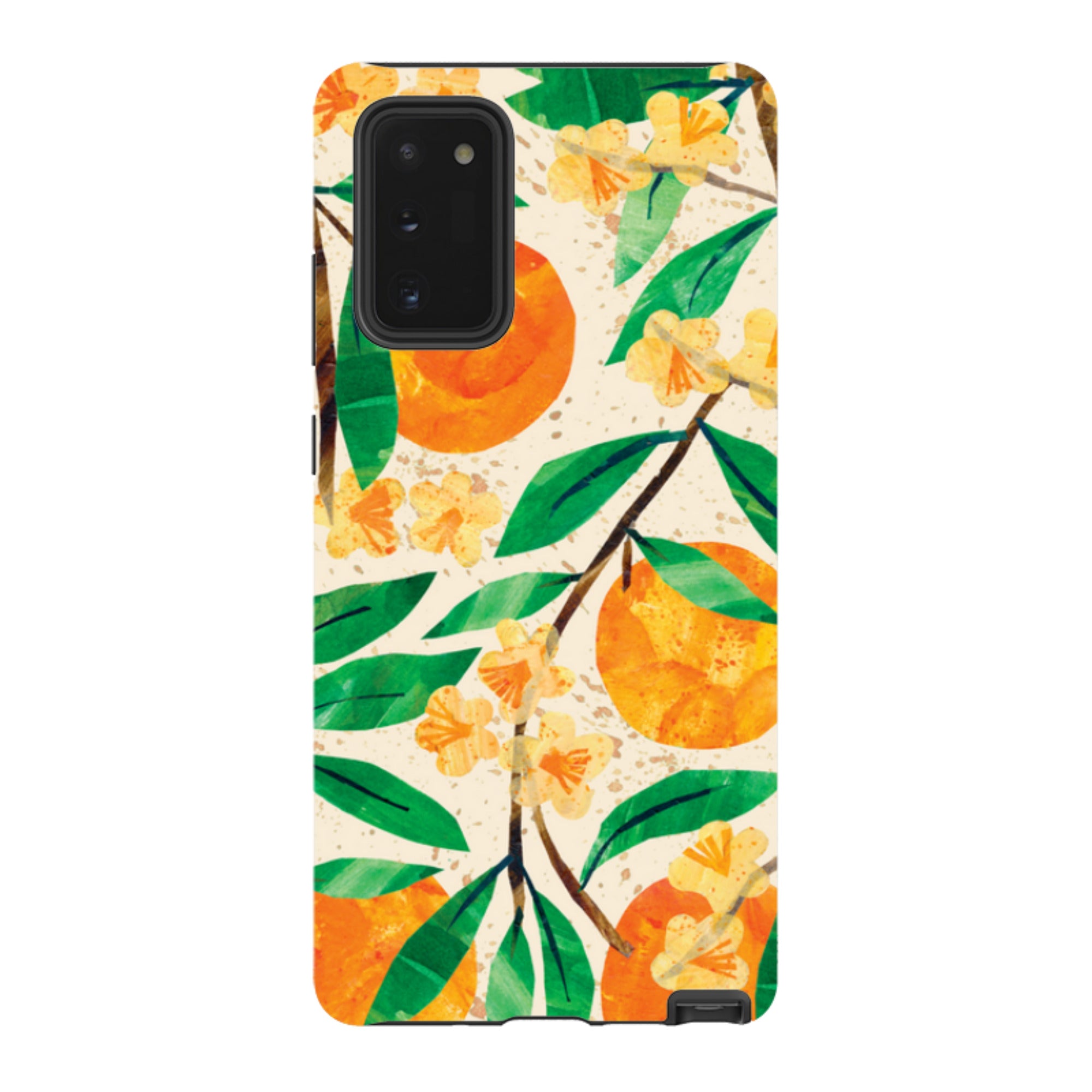 Samsung Tough  Case - Orange Blossom By Tracey English
