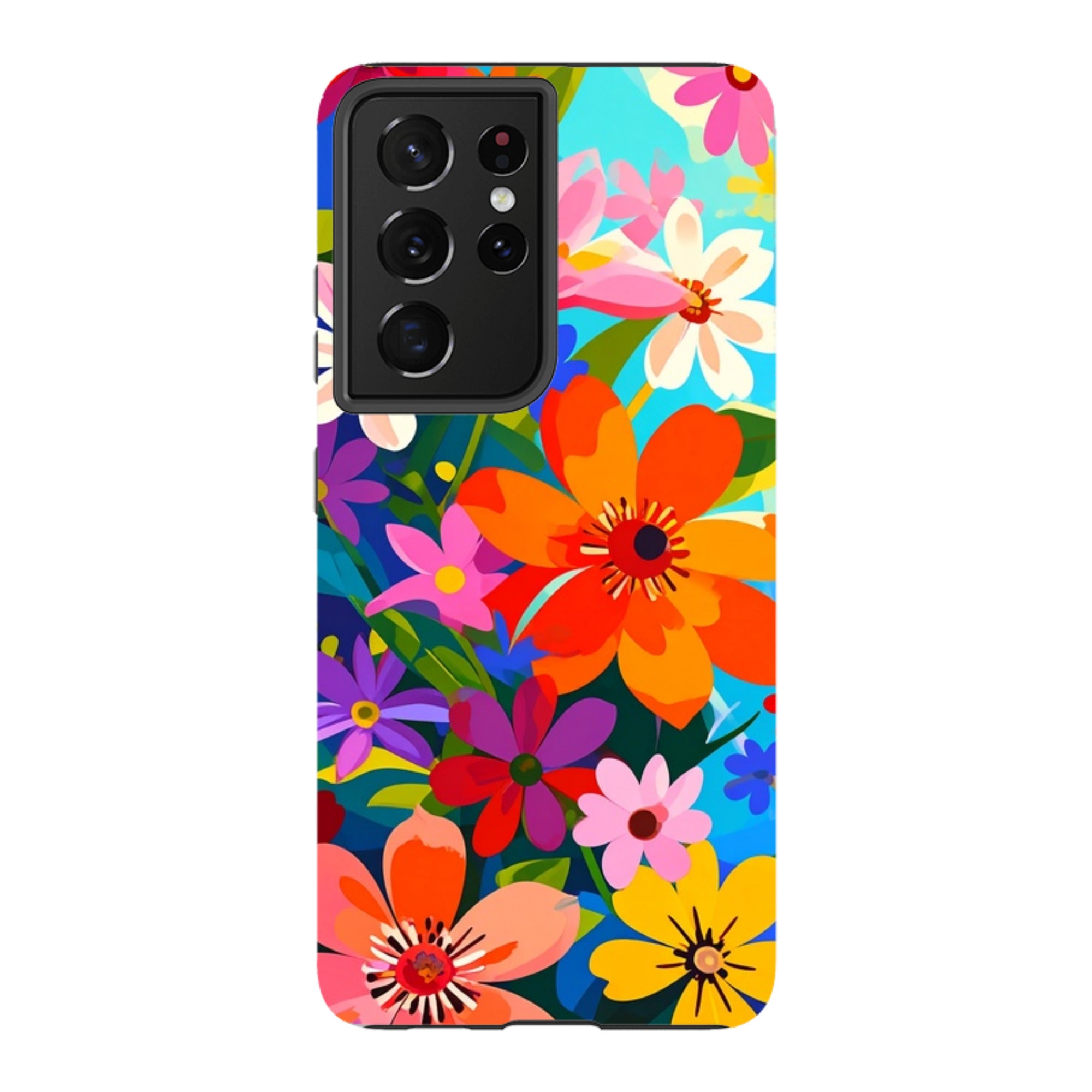 Samsung Tough Case - Rainbow Floral