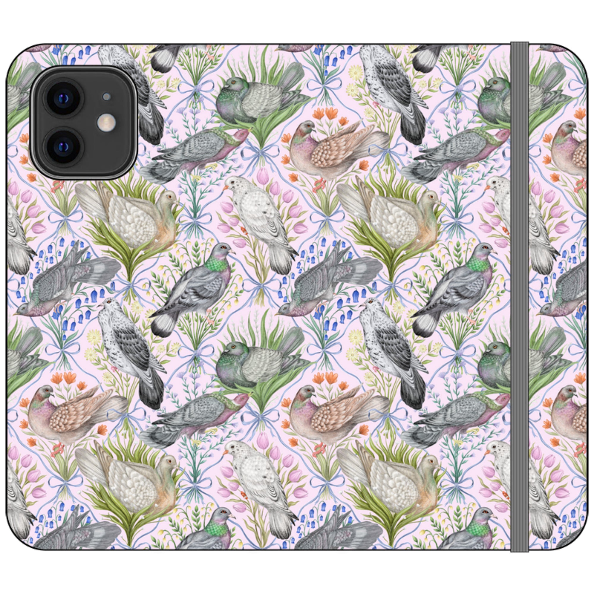 Pigeon Pals Wallet Case By Catherine Rowe