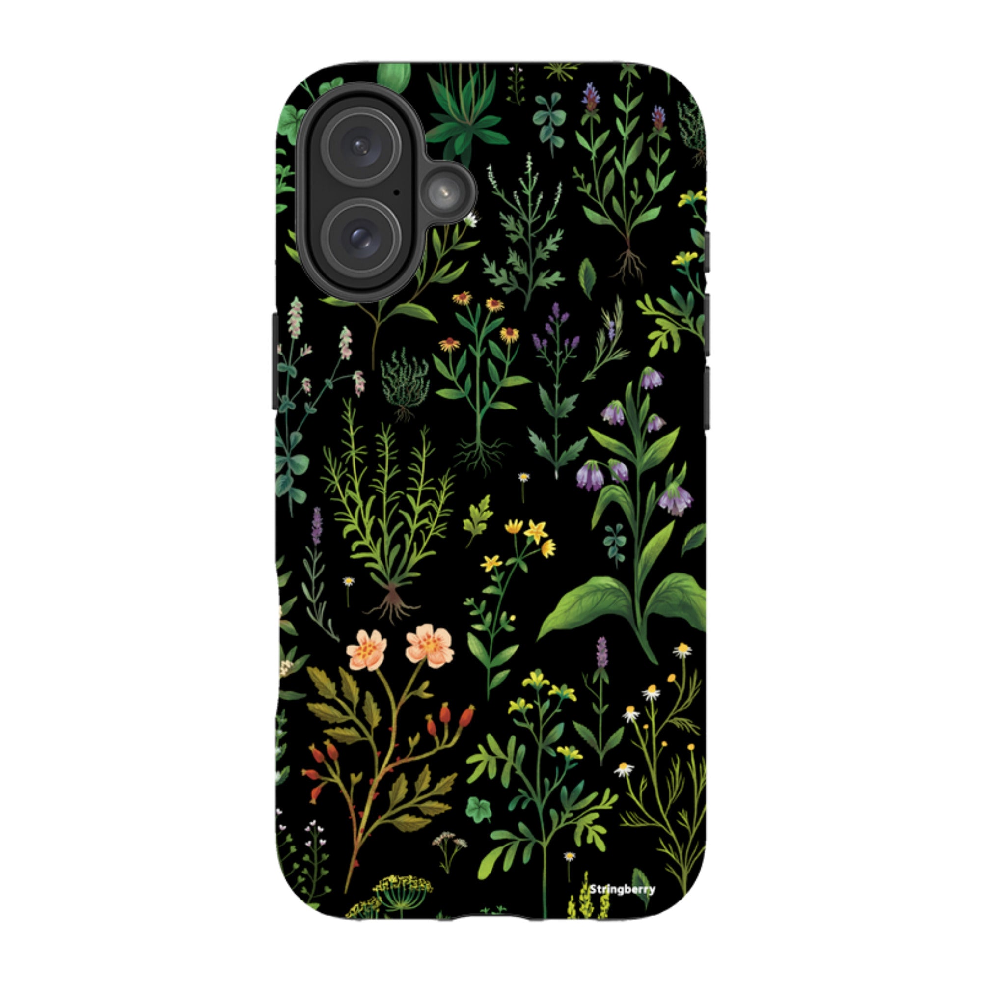 iPhone Tough Case - Medieval Herbal By Anna Stead