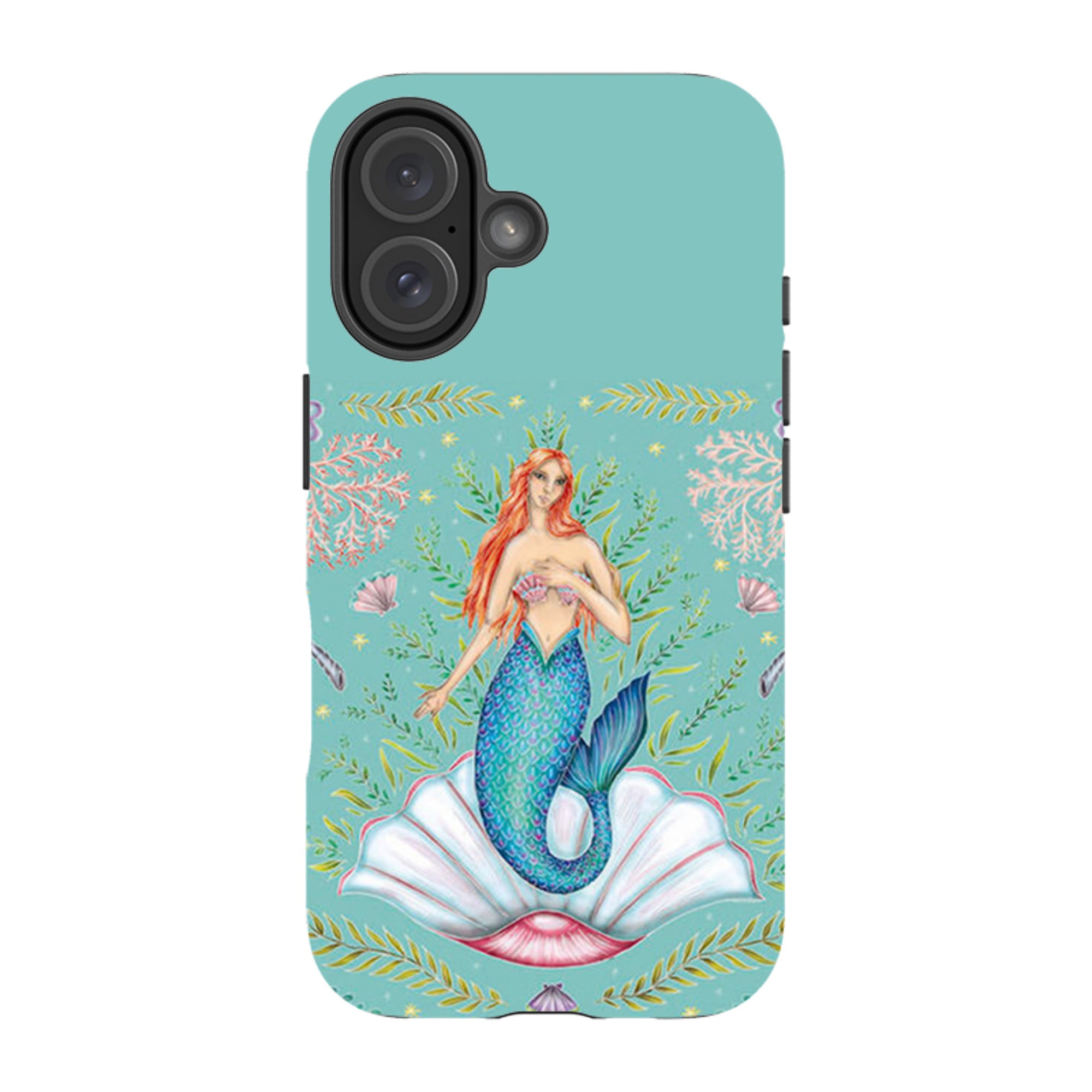 iPhone Tough Case - Mermaid By Catherine Rowe