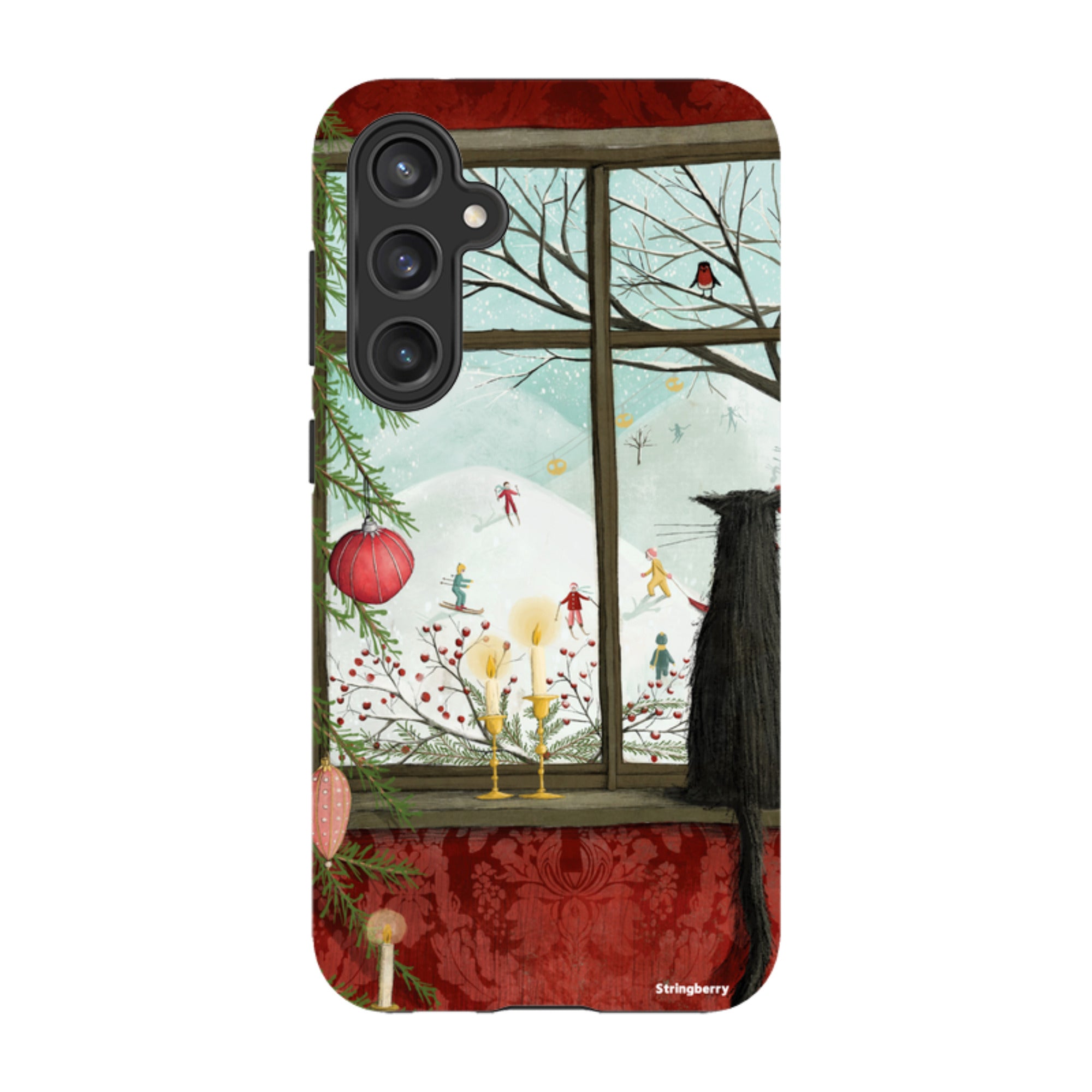 Samsung Tough Case - Christmas Window By Maja Lindberg