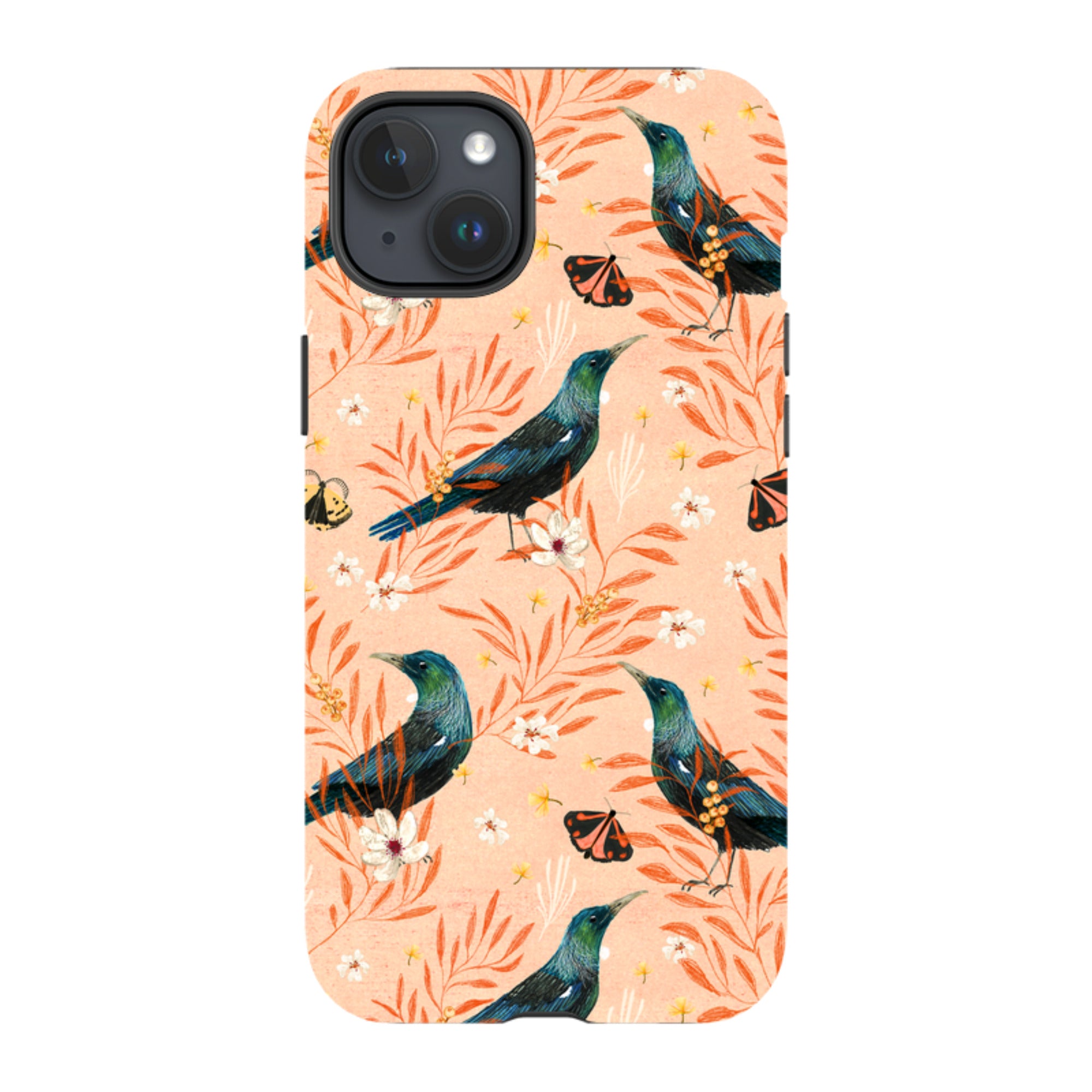 iPhone Tough Case - Tui Pink By Katherine Quinn