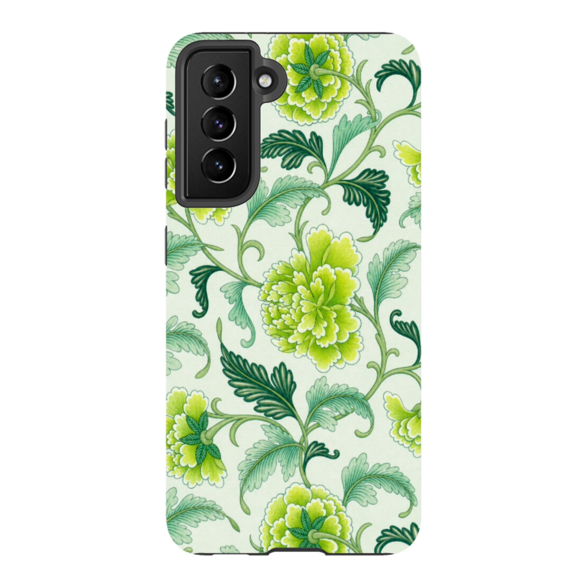 Samsung Tough Case - Sage Green Chinoiserie