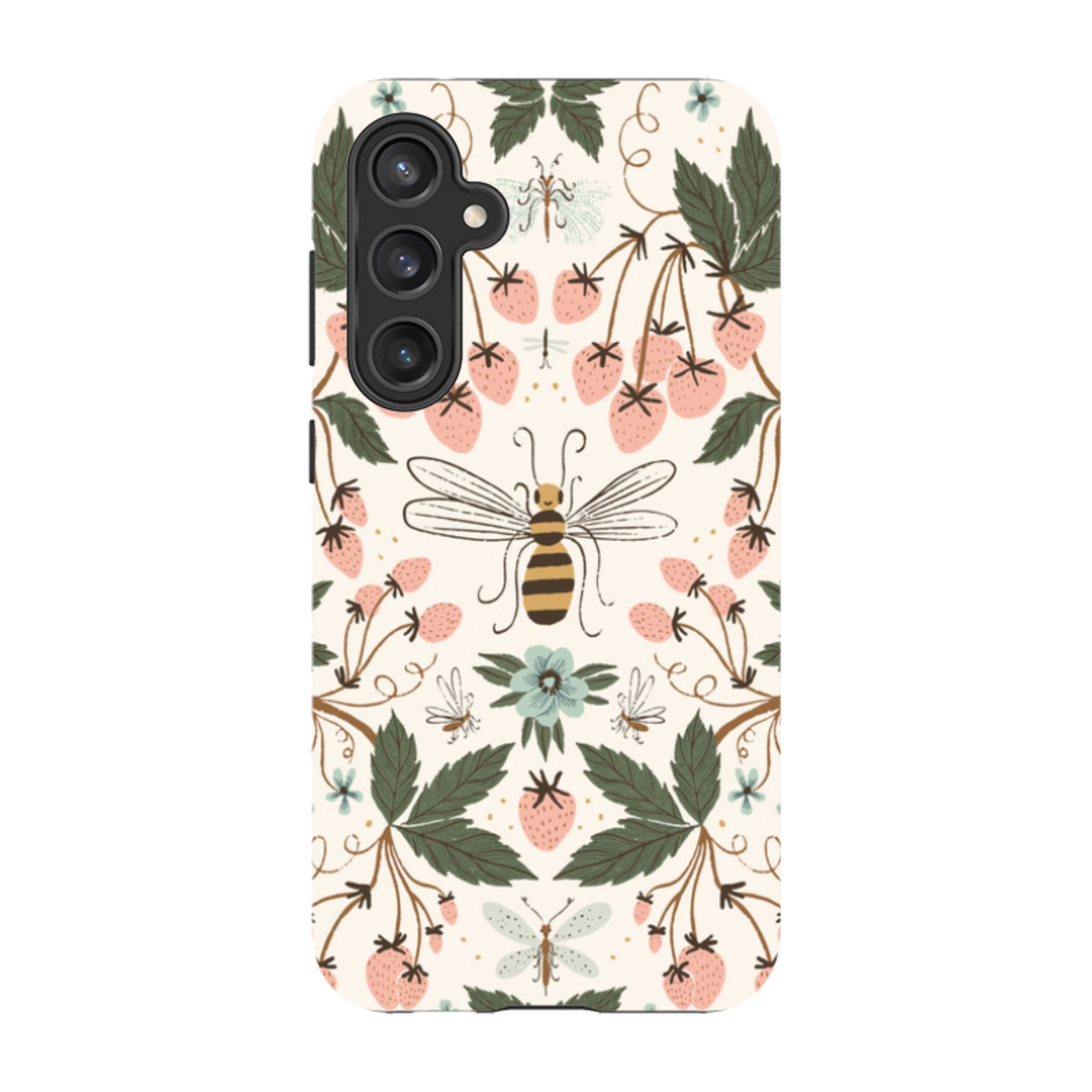 Samsung Tough Case - Bugs And Berries By Meghann Rader