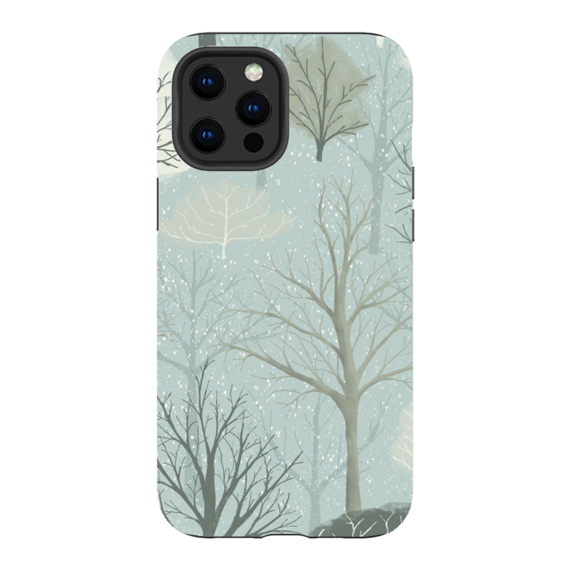 iPhone Tough Case - Winter Trees By Maja Lindberg