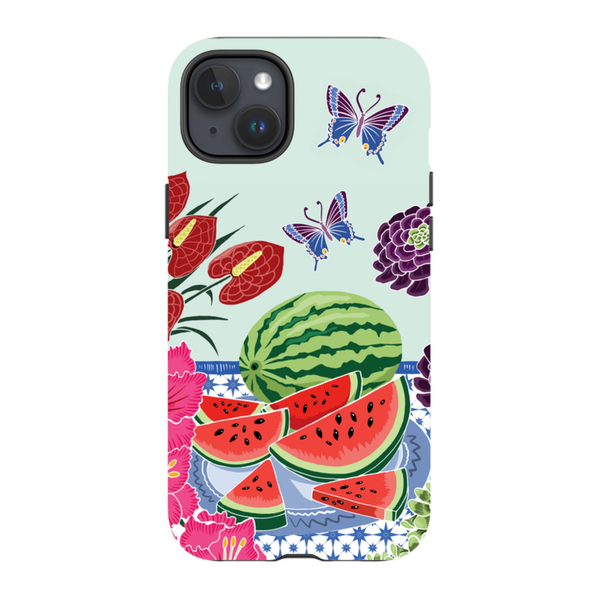 iPhone Tough Case - Watermelon By Kate Heiss