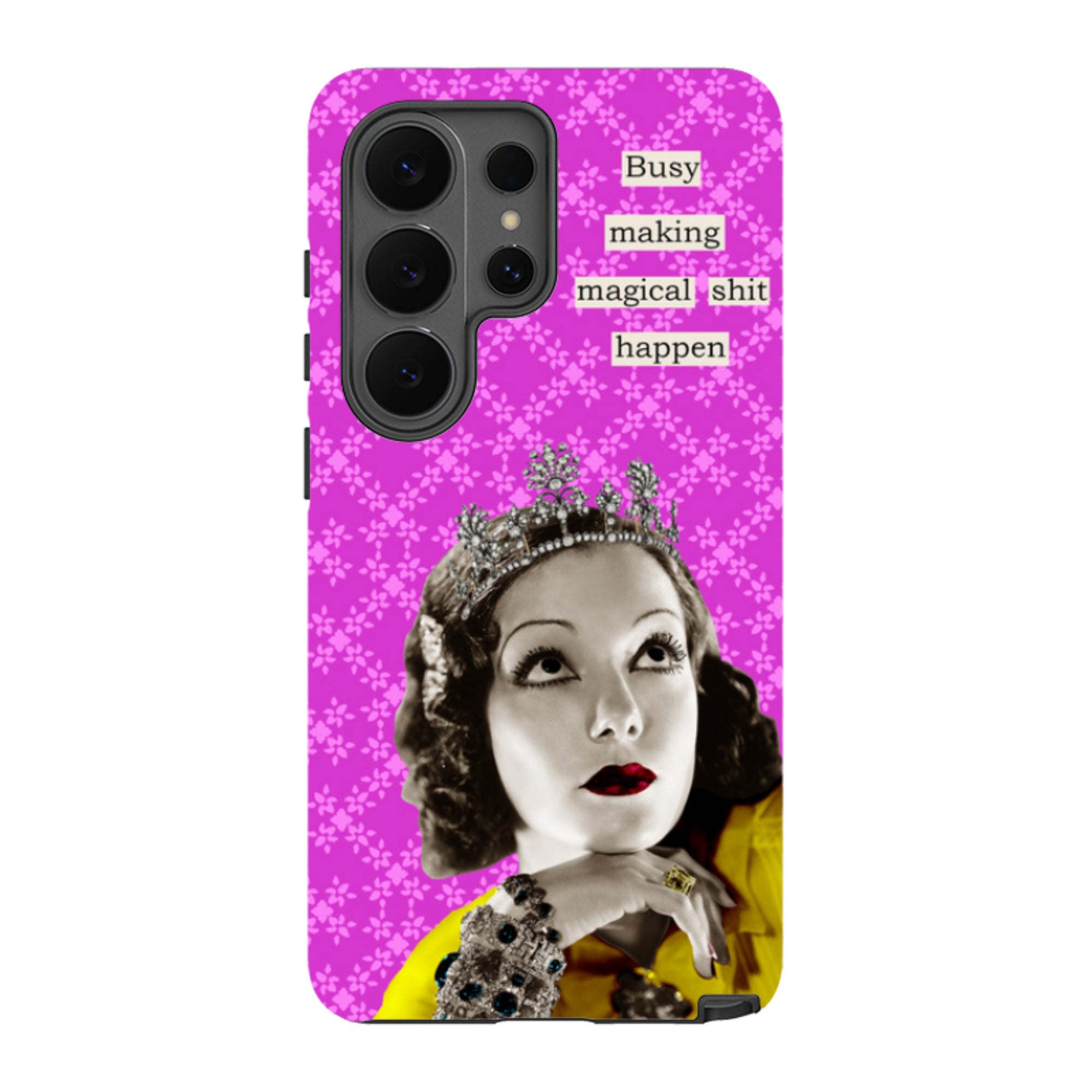 Samsung Tough Case - Busy Making Sh-t Happen By Clare Jordan