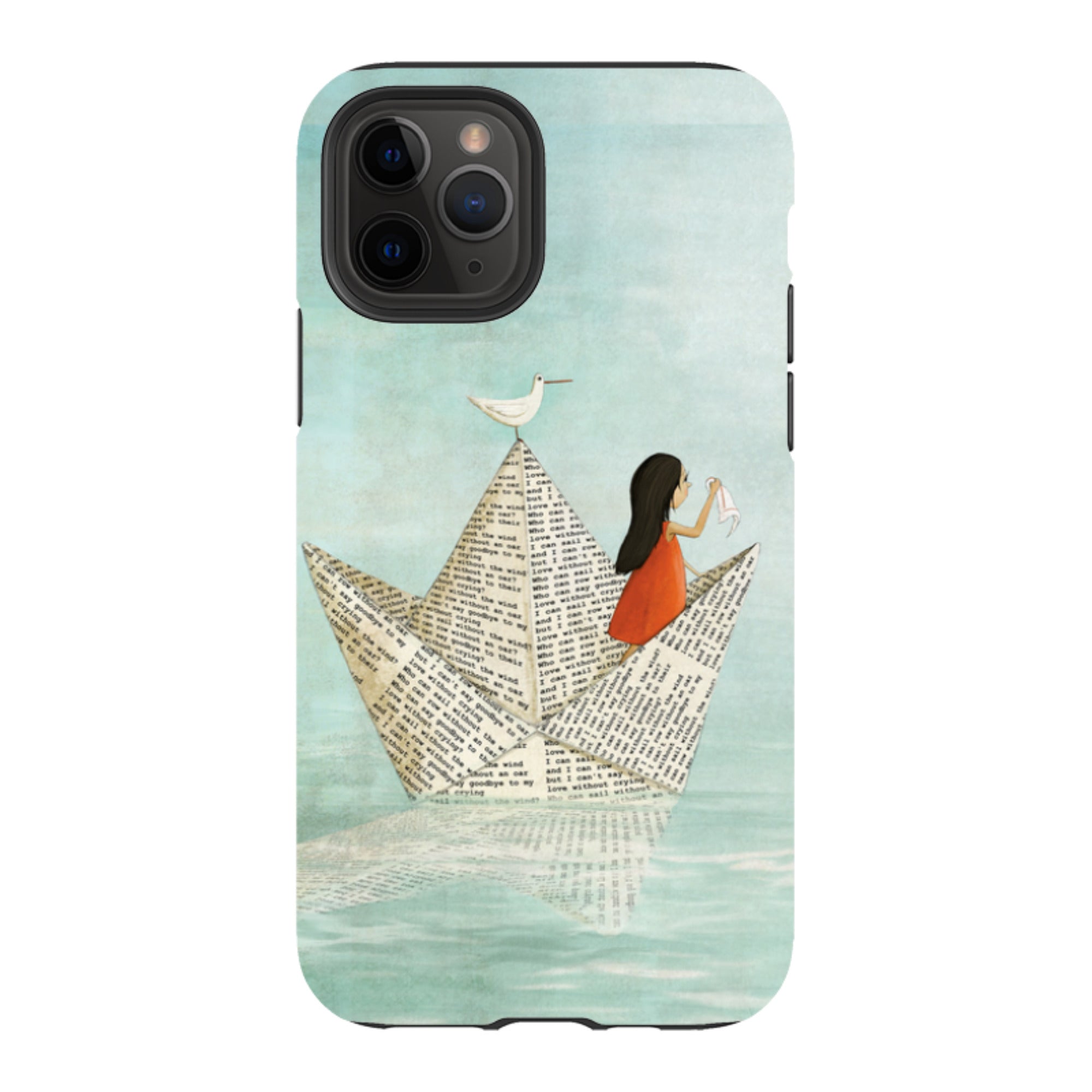 iPhone Tough Case - Sail Without A Wind By Maja Lindberg