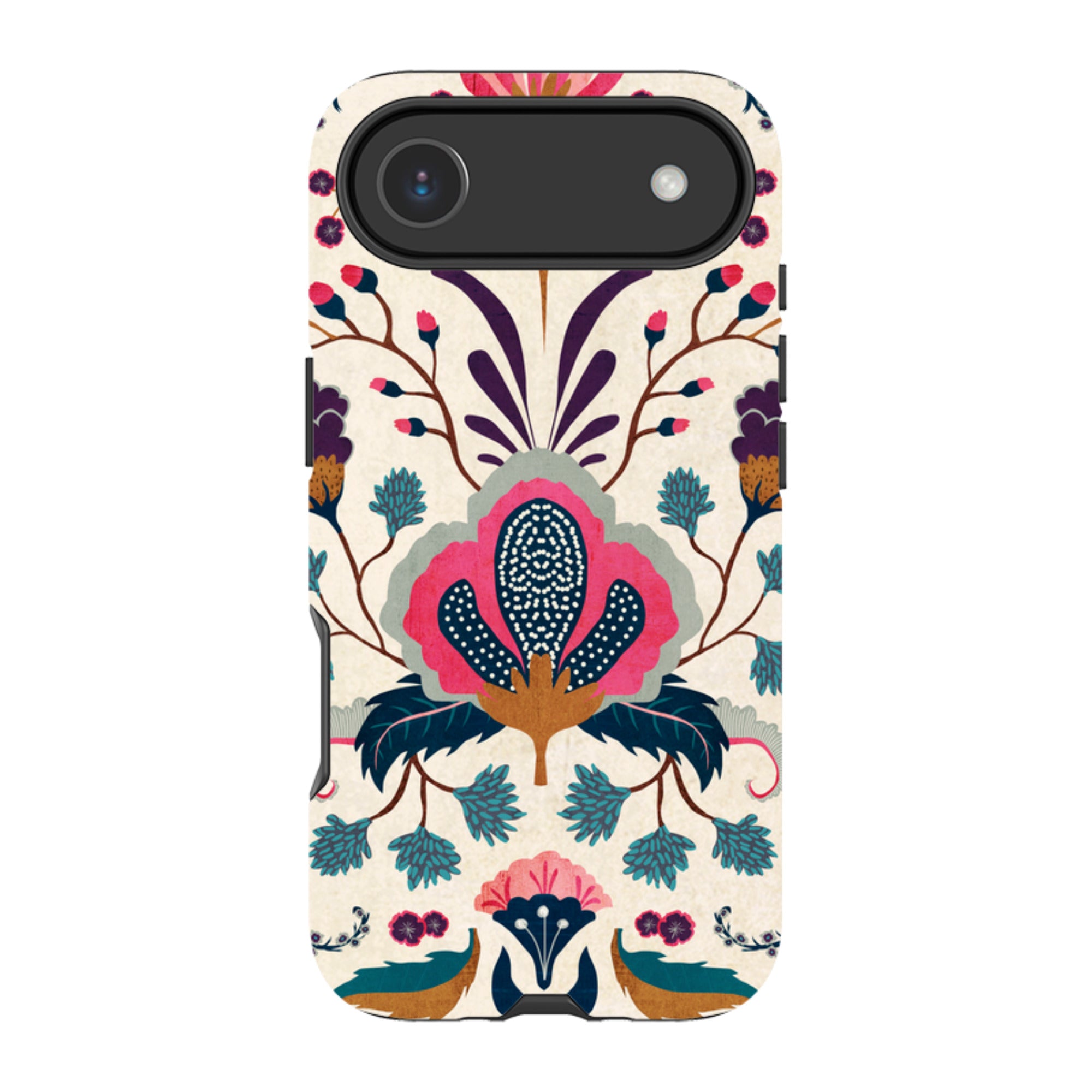 iPhone Tough Case - Folk Floral By Katherine Quinn