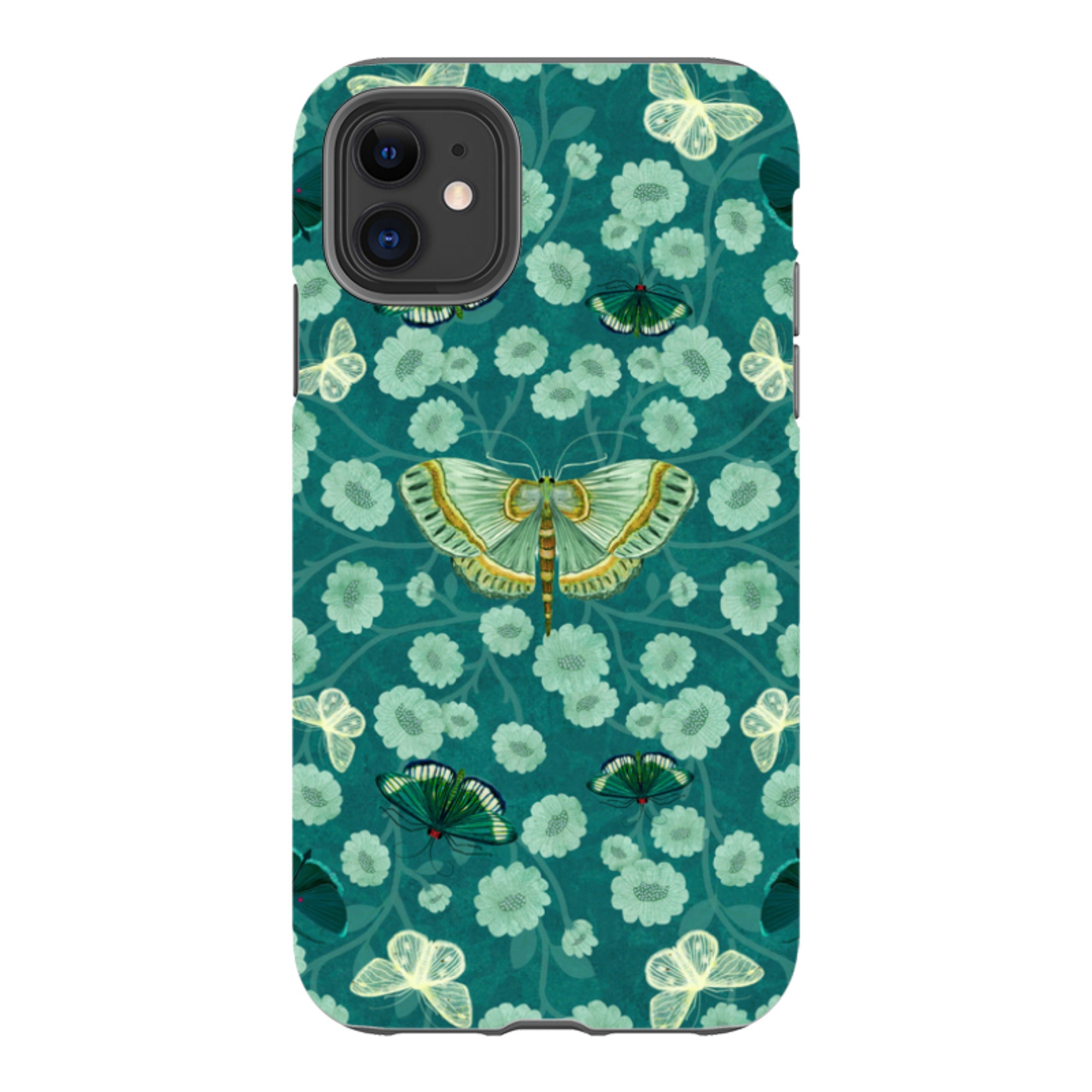 iPhone Tough Case - Medium Moth 2 By Katherine Quinn