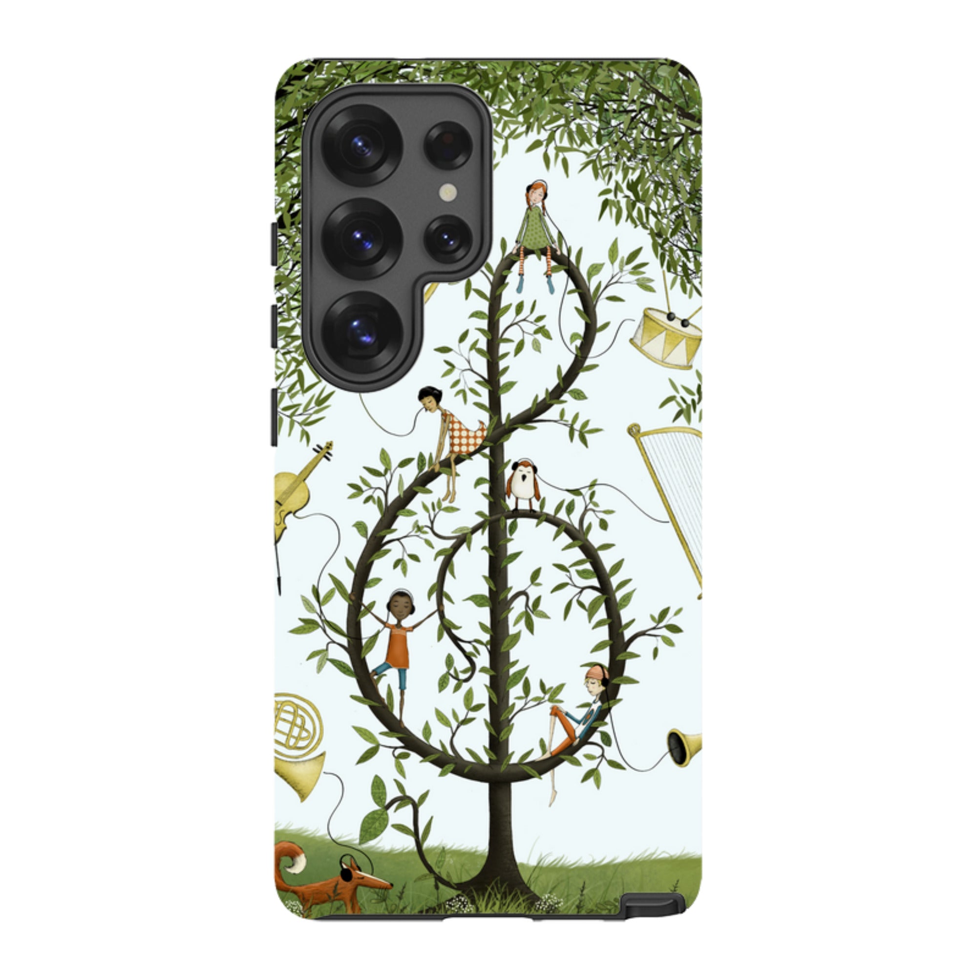 Samsung Tough Case - Music Tree By Maja Lindberg