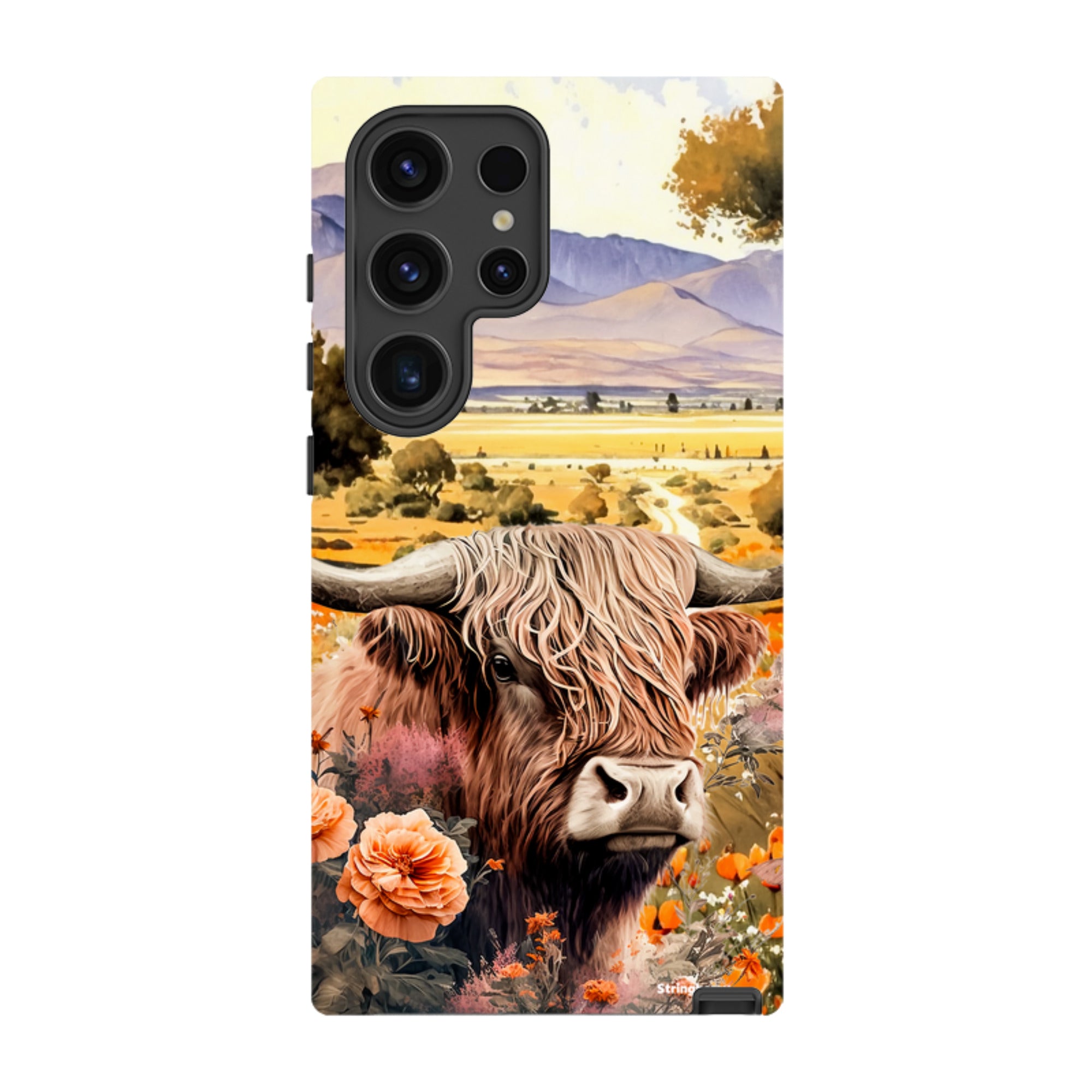 Samsung Tough Case - Highland Cow III