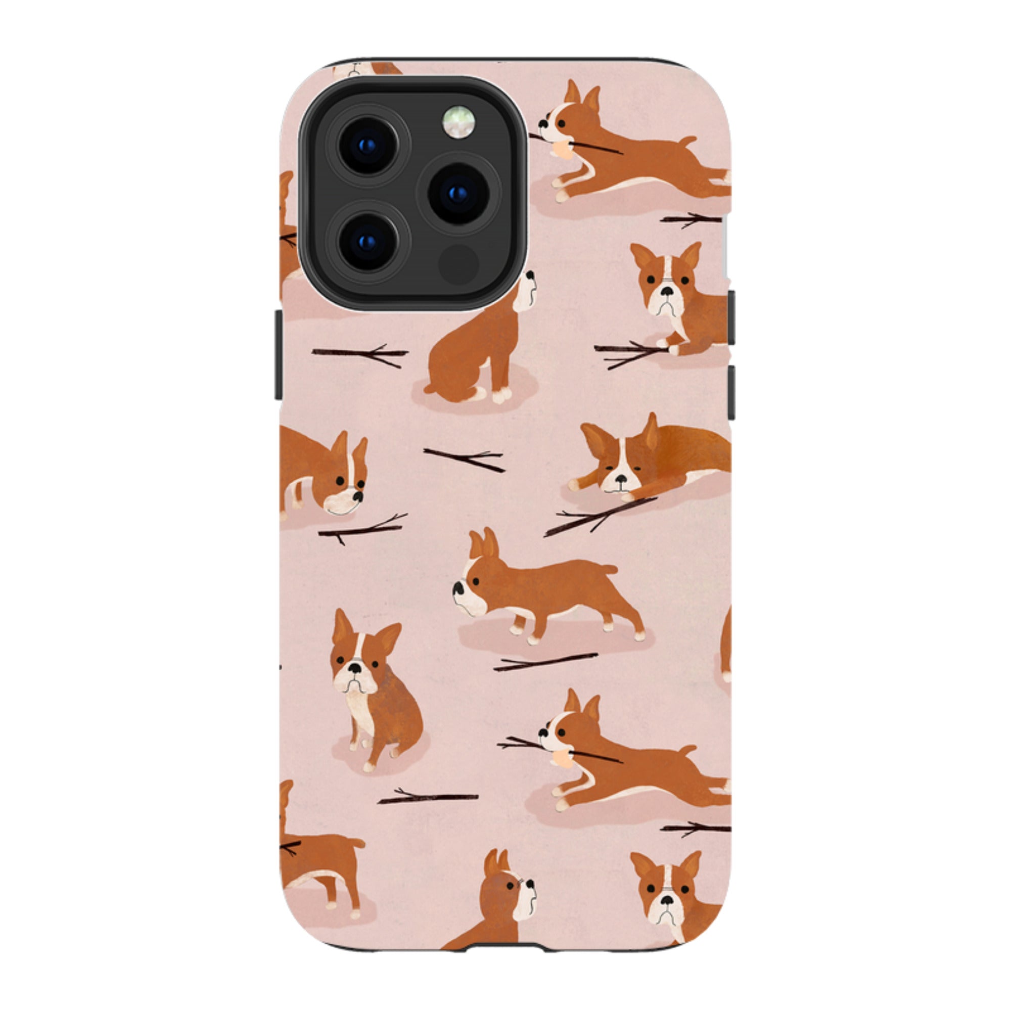 iPhone Tough Case - Boston Terrier By Katherine Quinn