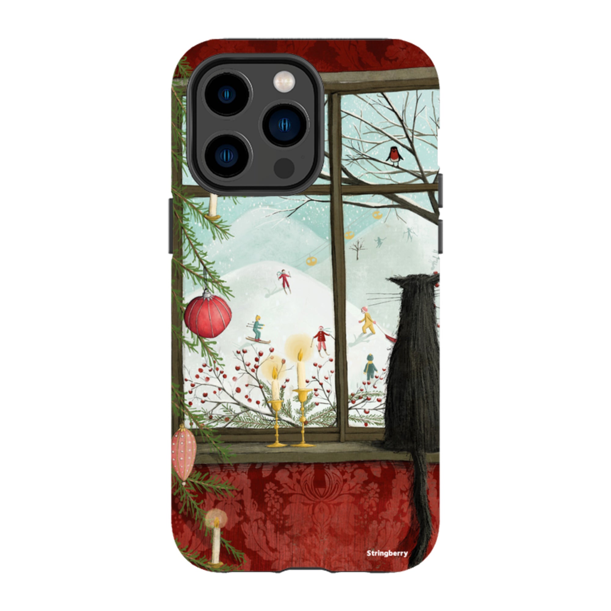 iPhone MagSafe Tough Case - Christmas Window By Maja Lindberg