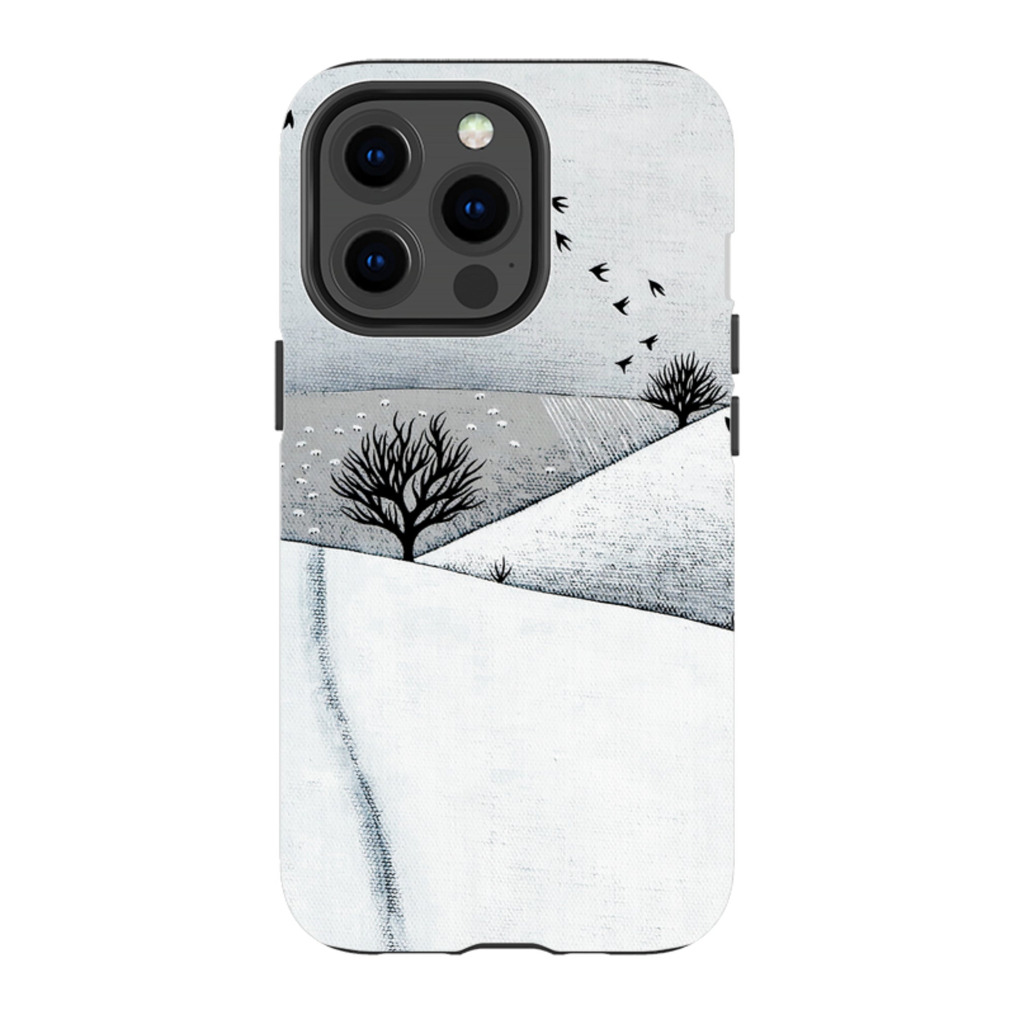 iPhone MagSafe Tough Case -  Snowy Landscape By Natasha Newton