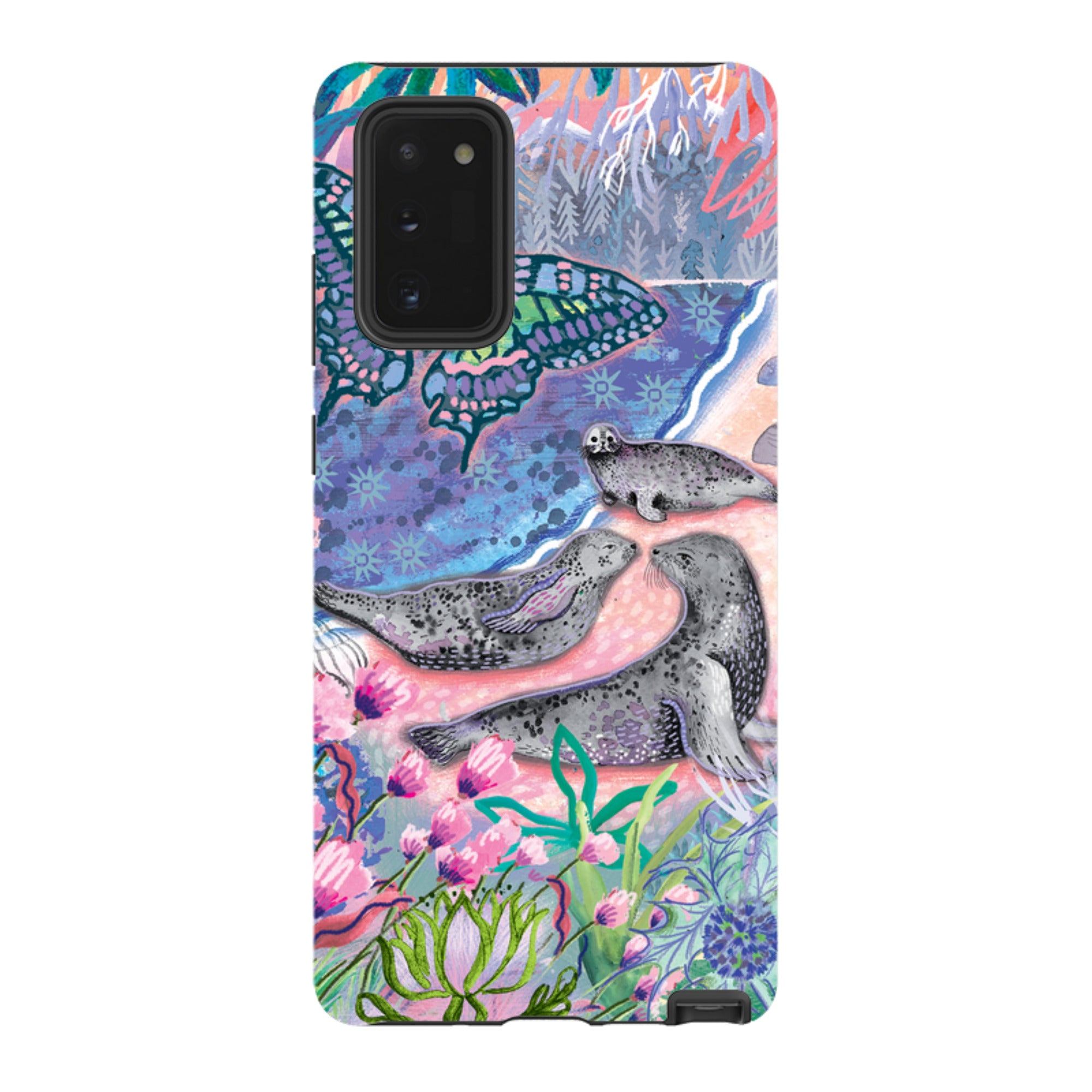 Samsung Tough  Case - Scenic Seals Of Norfolk By Emma Frances Grant