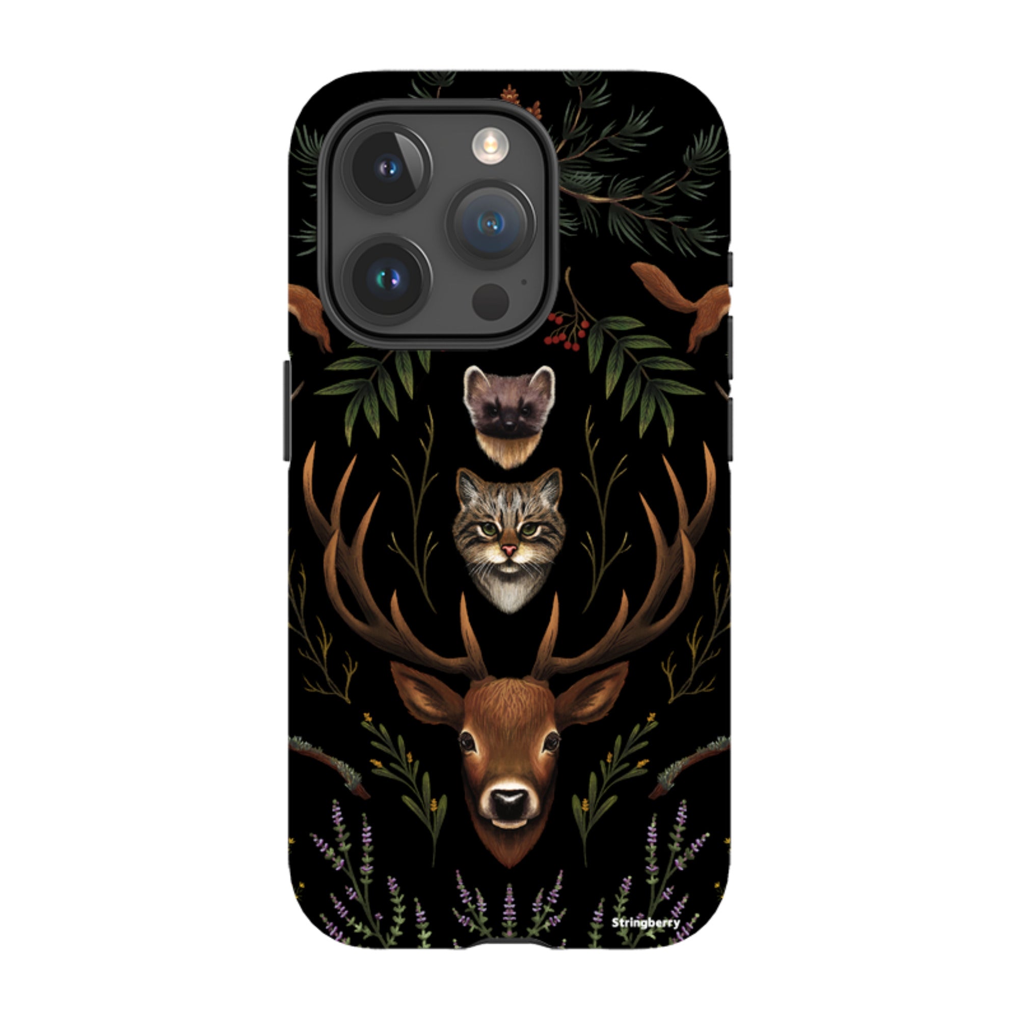 iPhone Tough Case - Highland Wildlife By Anna Stead