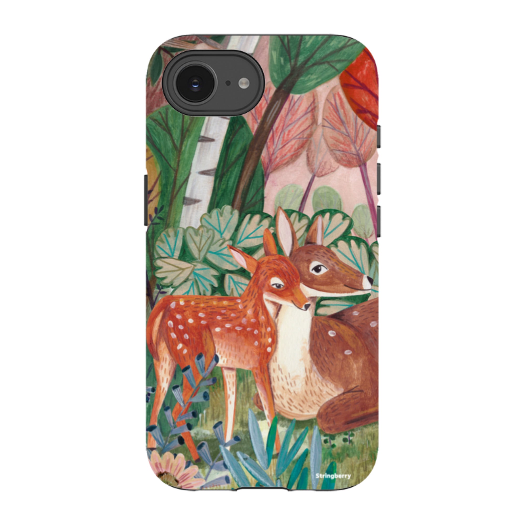 iPhone Tough Case - Deer By Caroline Bonne Muller