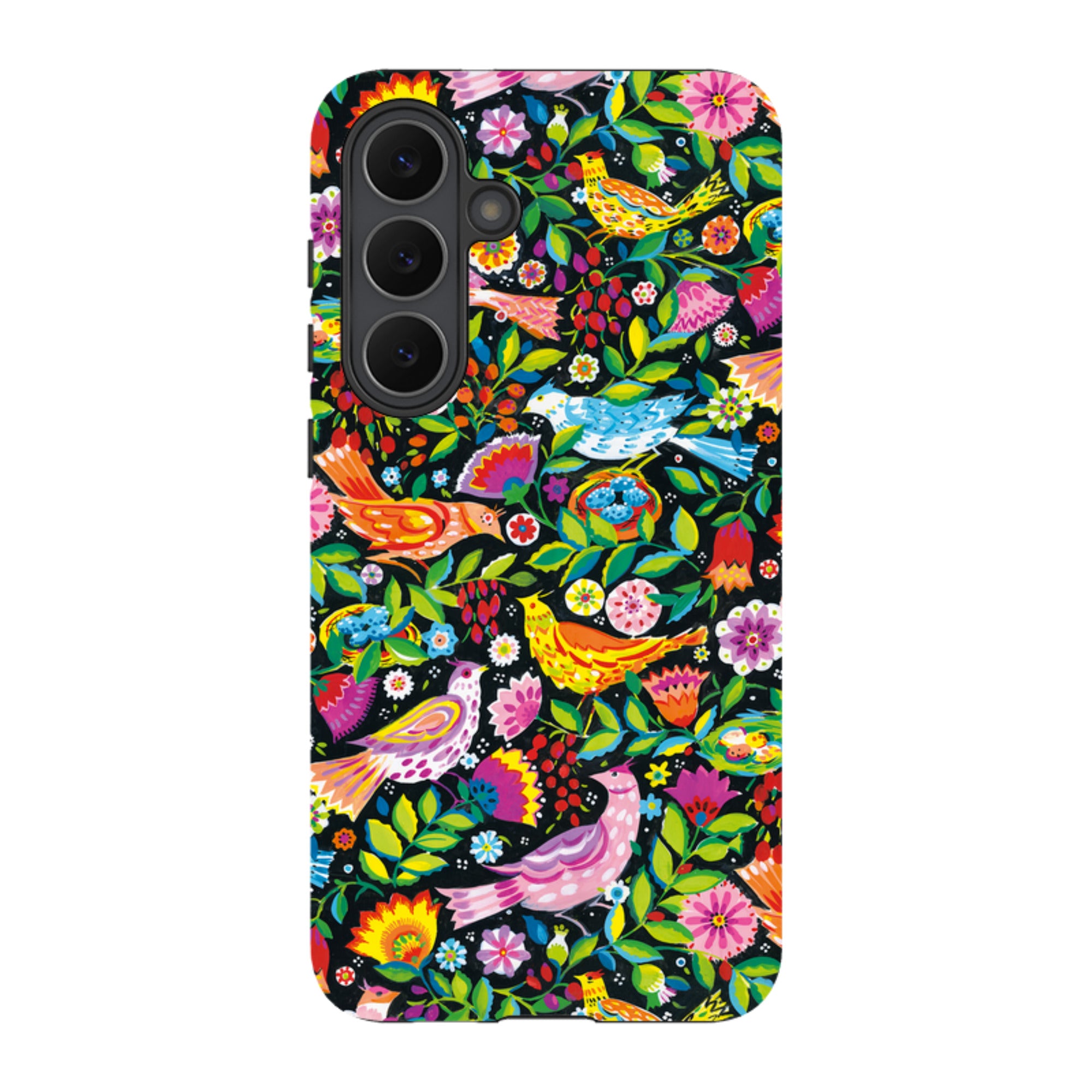 Samsung Tough Case - Folk Birds By Sarah Campbell