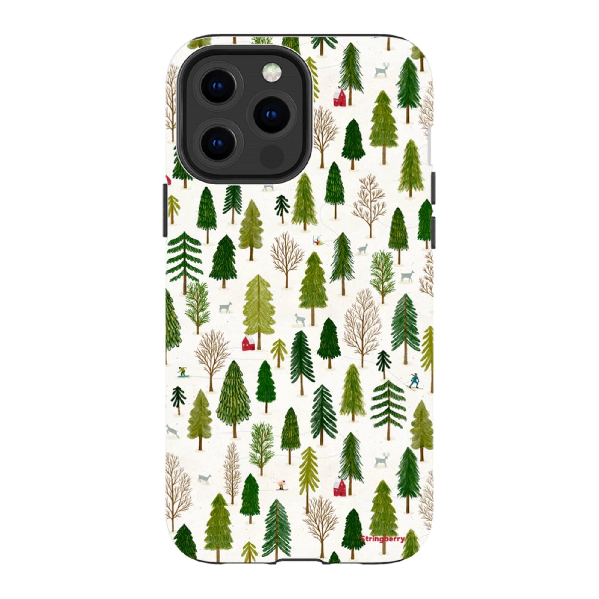 iPhone Tough Case - Winter Landscape IV By Katherine Quinn